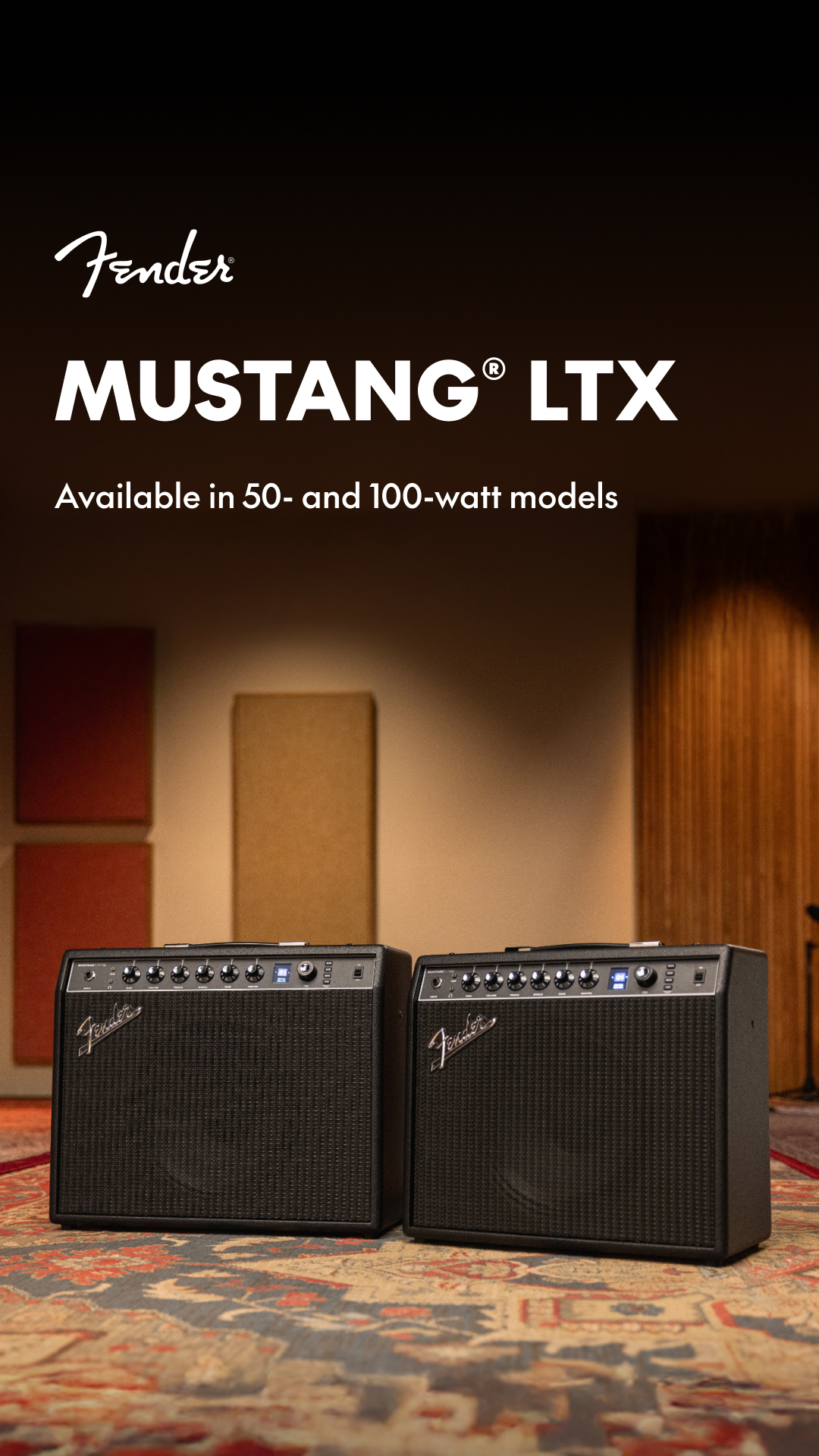 Fender Facebook ad