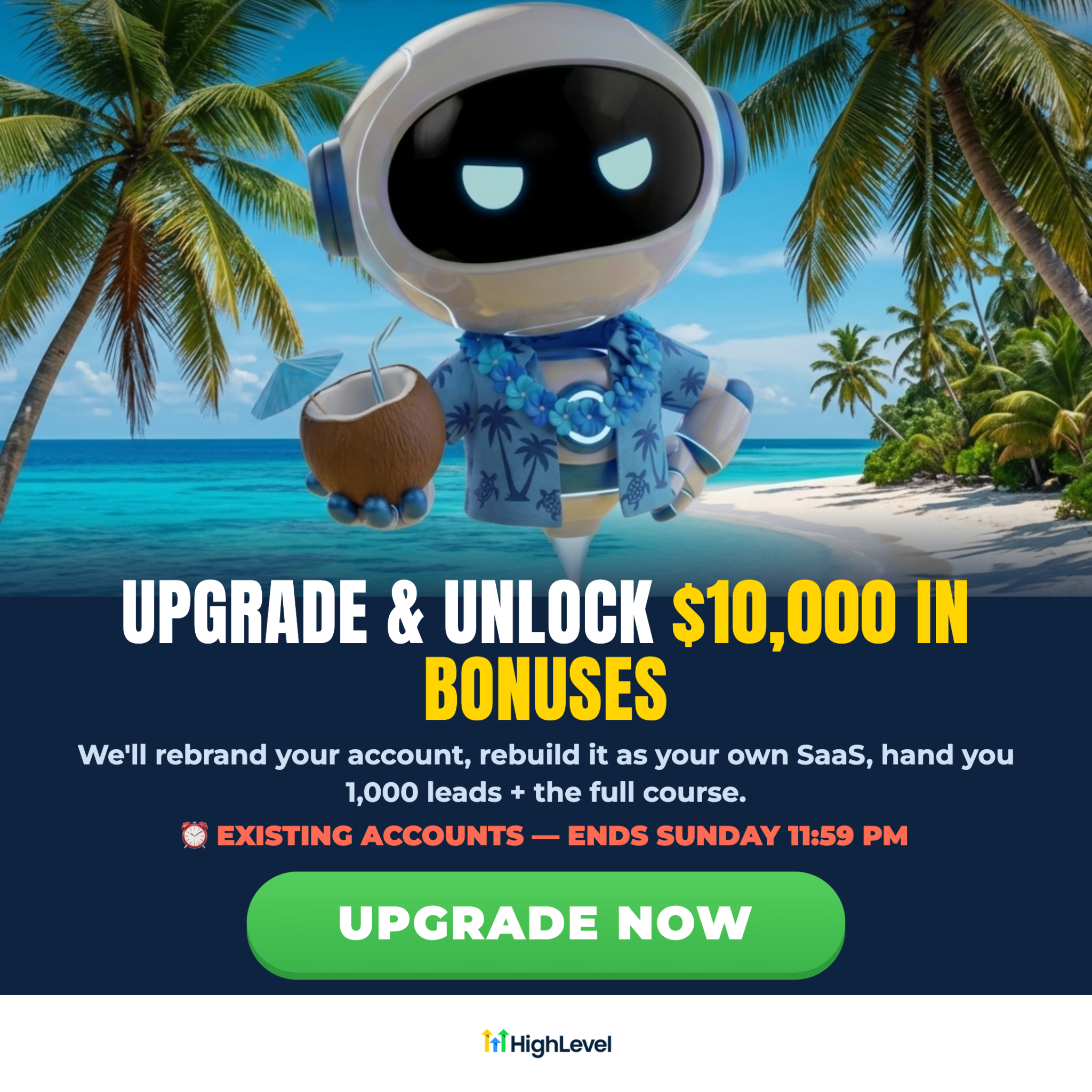 Andrew George Facebook ad