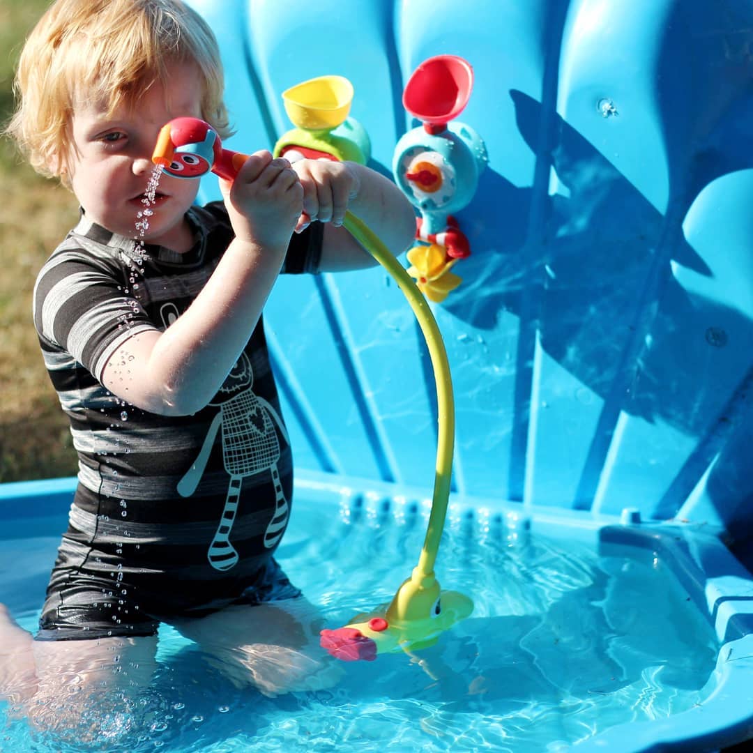 Yookidoo International Facebook ad: Ever wondered how to make bath time their…