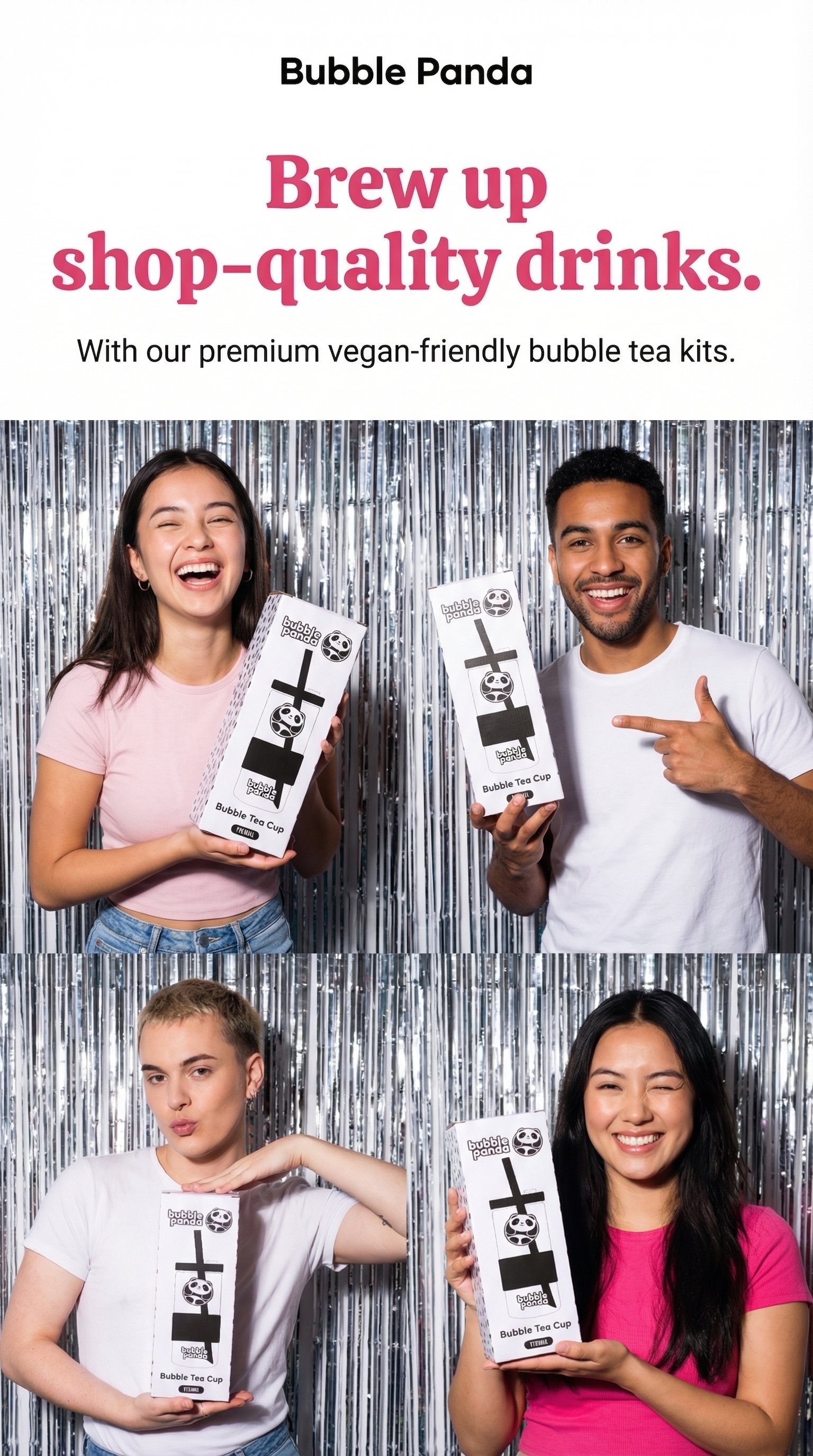 Bubble Panda Facebook ad
