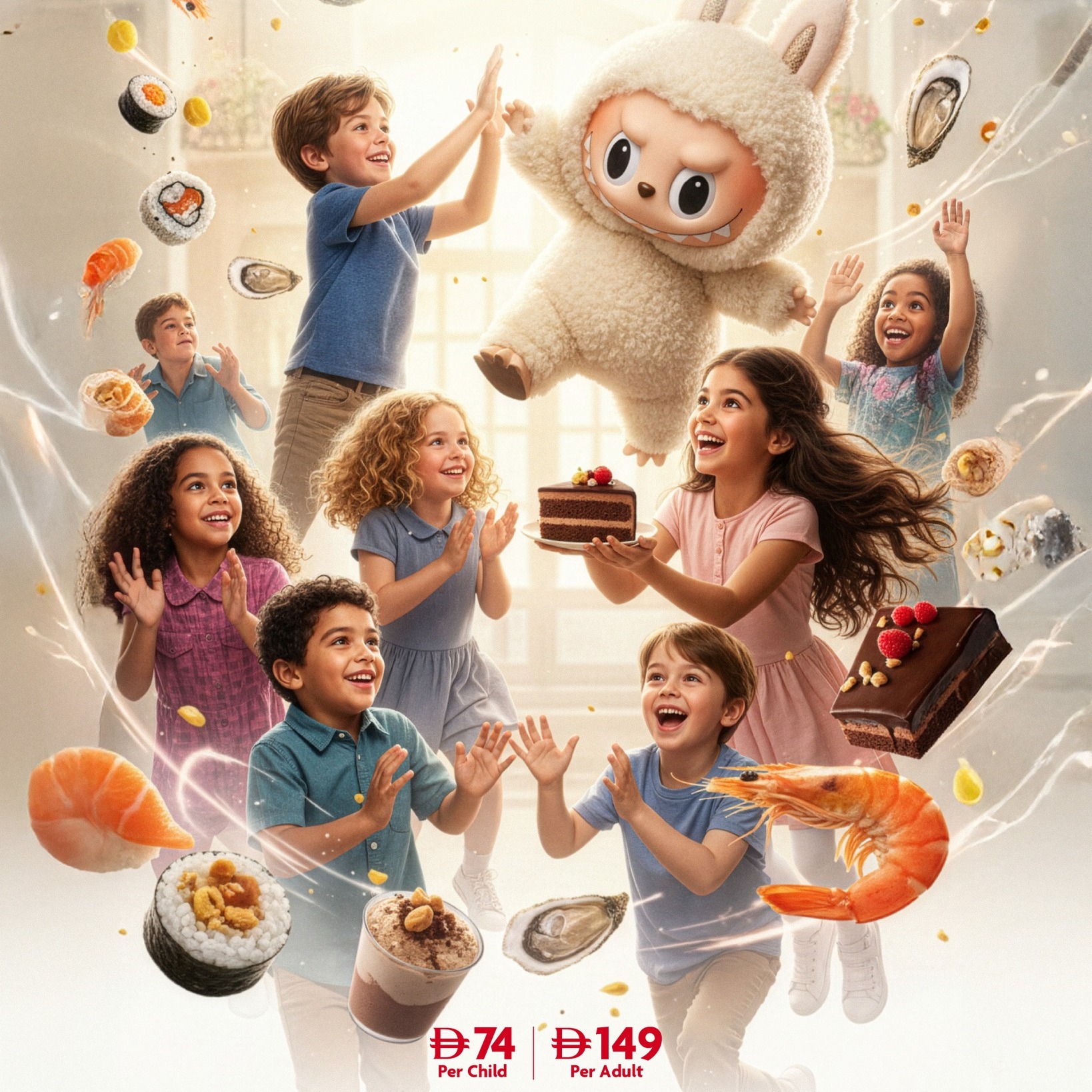 Crowne Plaza Dubai Jumeirah Facebook ad: Starting from AED 149, step into a brunch…