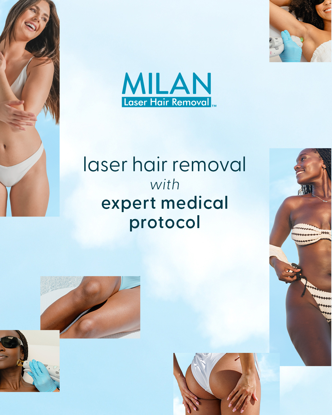 Milan Laser Hair Removal Facebook ad