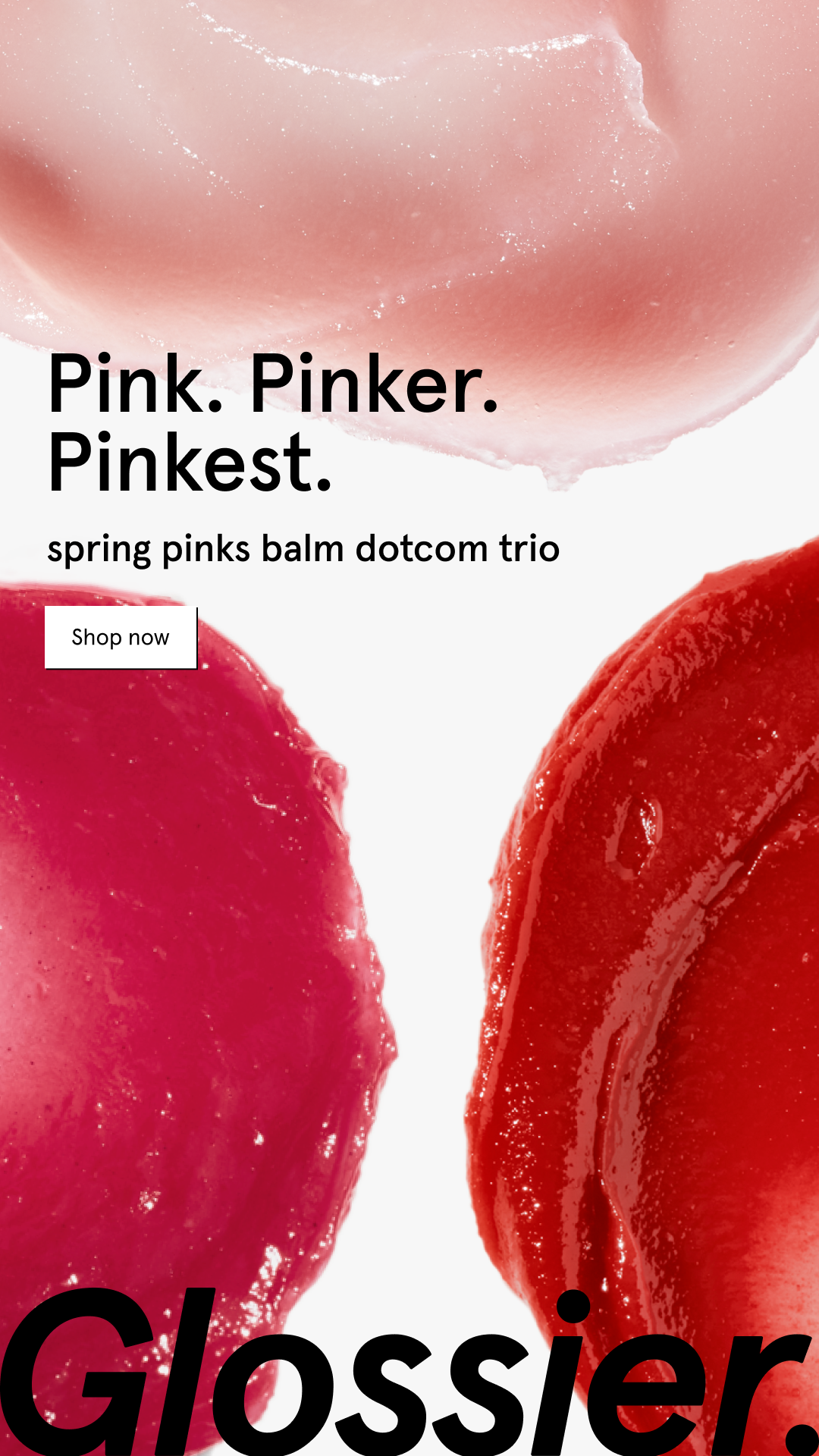 Glossier Facebook ad