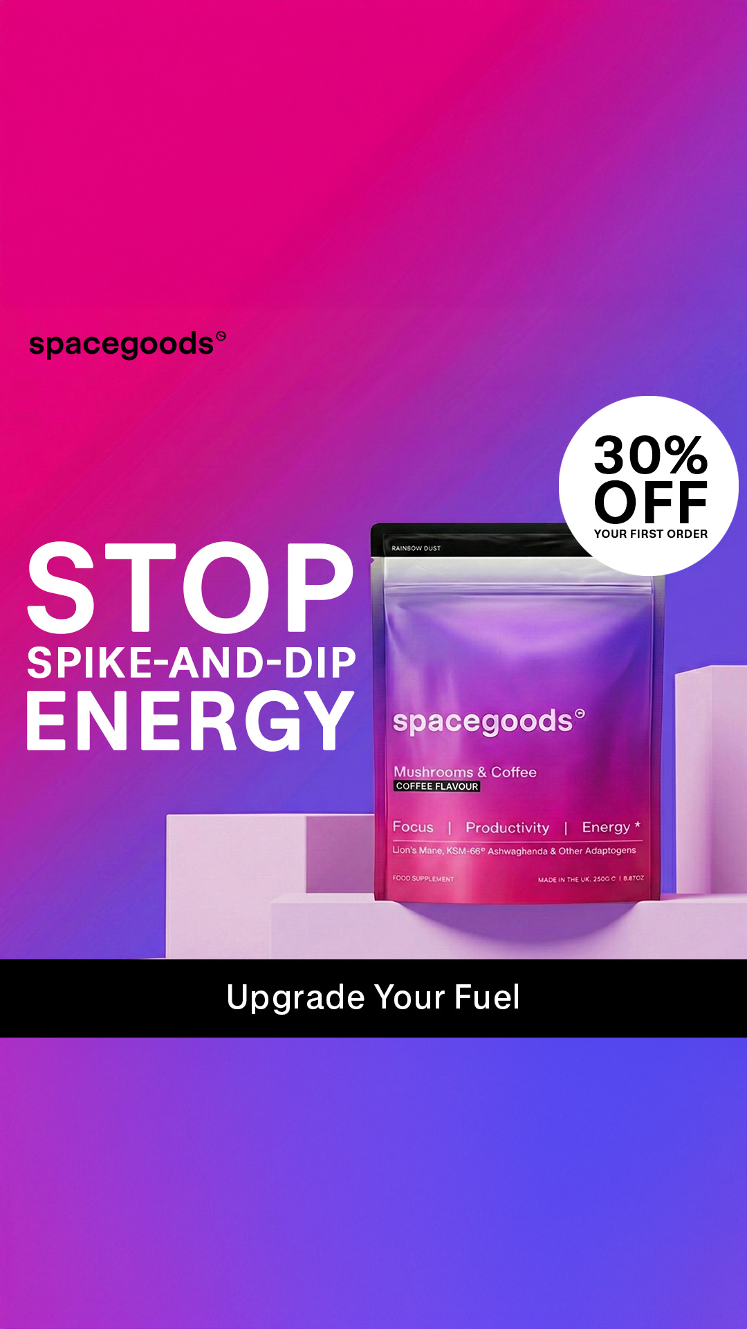 Spacegoods Facebook ad