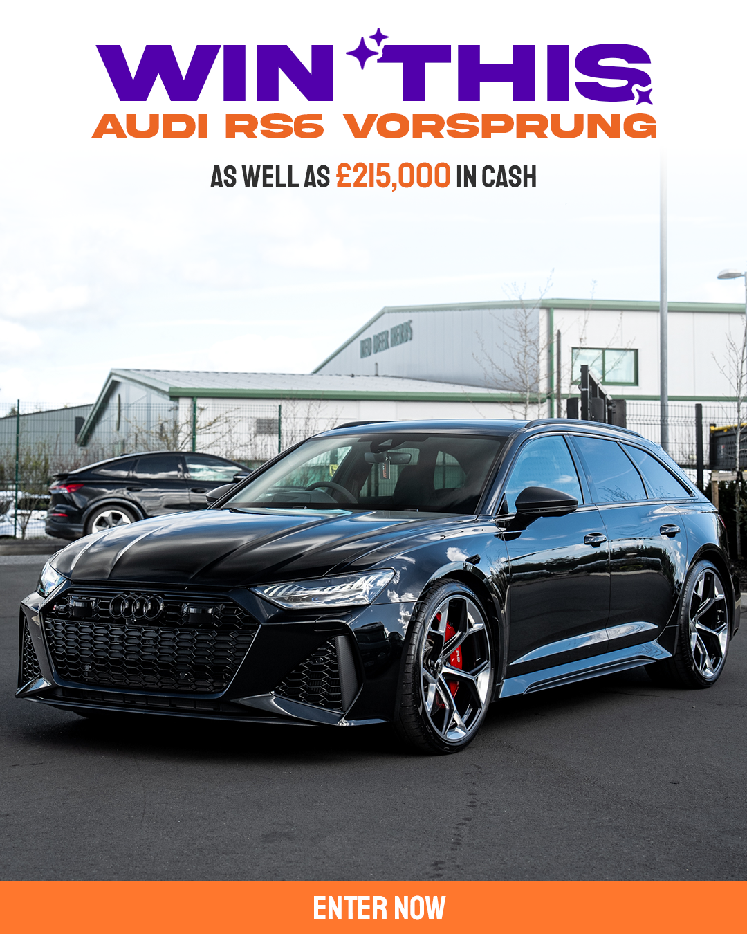 Dream Car Giveaways Facebook ad