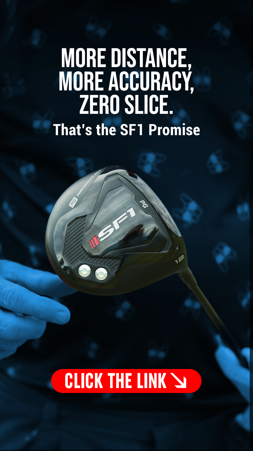 Performance Golf Facebook ad