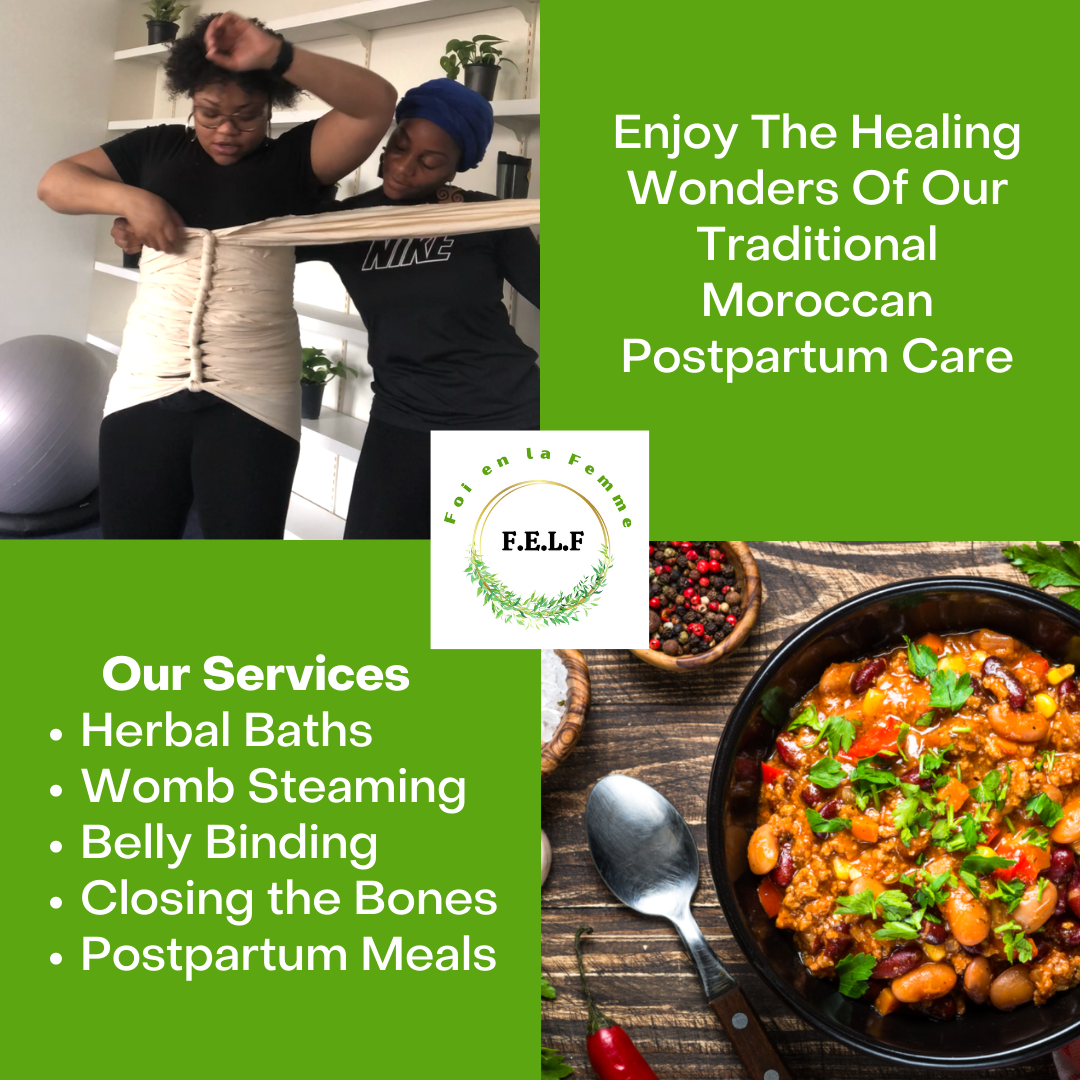 Foi en la Femme Facebook ad: Traditional Postpartum Care (PA,DE, NJ)