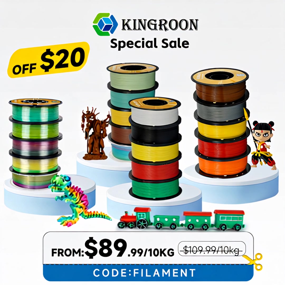 KingRoon 3D Printer Facebook ad