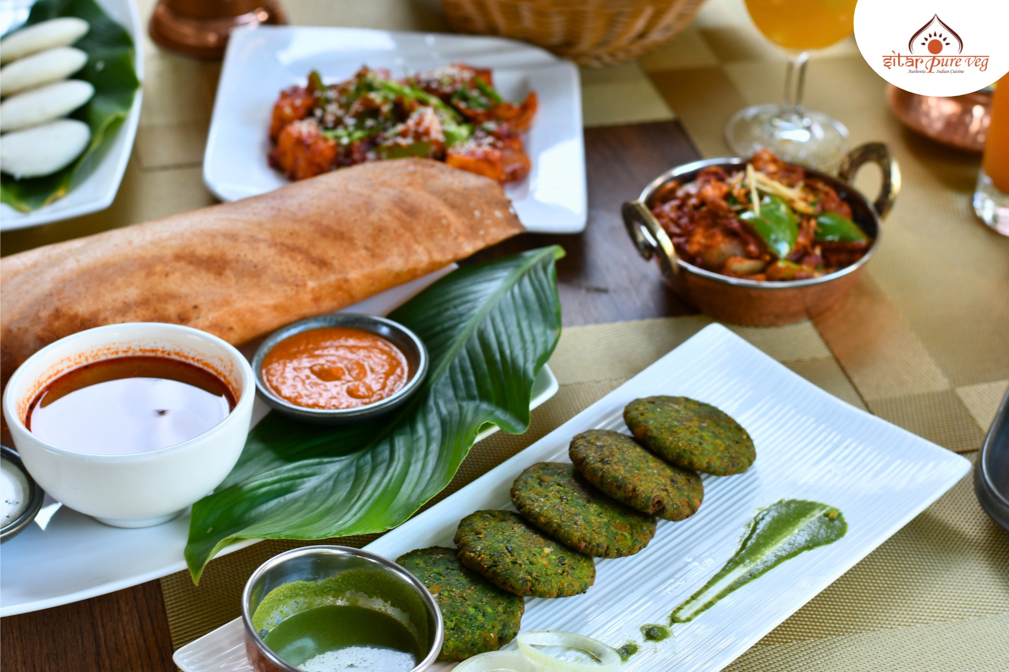 Sitar Pure Veg Facebook ad: At Sitar Pure Veg, we serve flavorful, vegetarian…