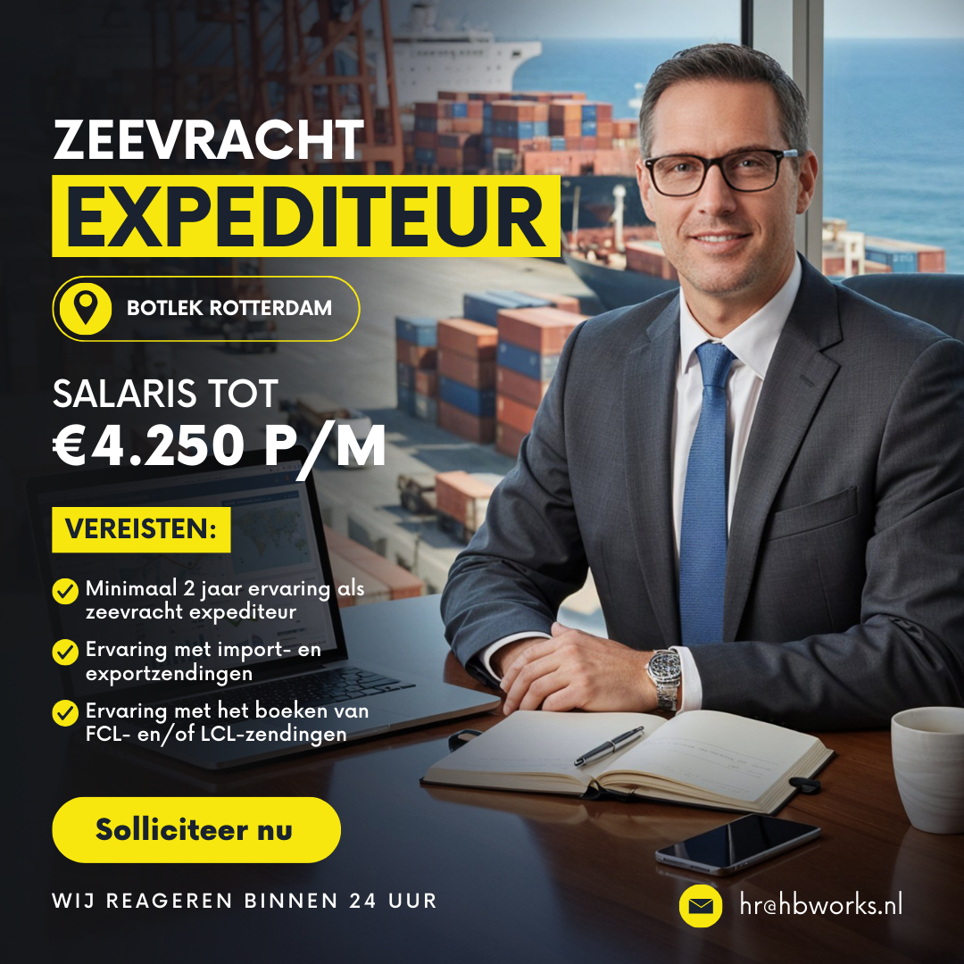 HB Works Facebook ad: Expediteurs met minimaal 2 jaar ervaring gezocht in de…