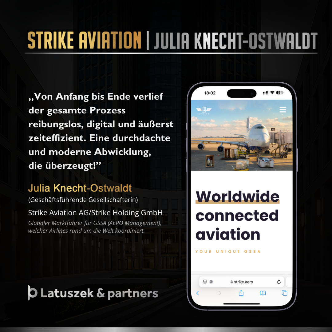 Justin Latuszek Facebook ad: Unsere Mandantenstimmen jetzt einsehen unter…