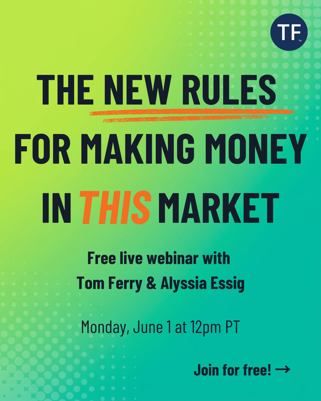 Tom Ferry Facebook ad