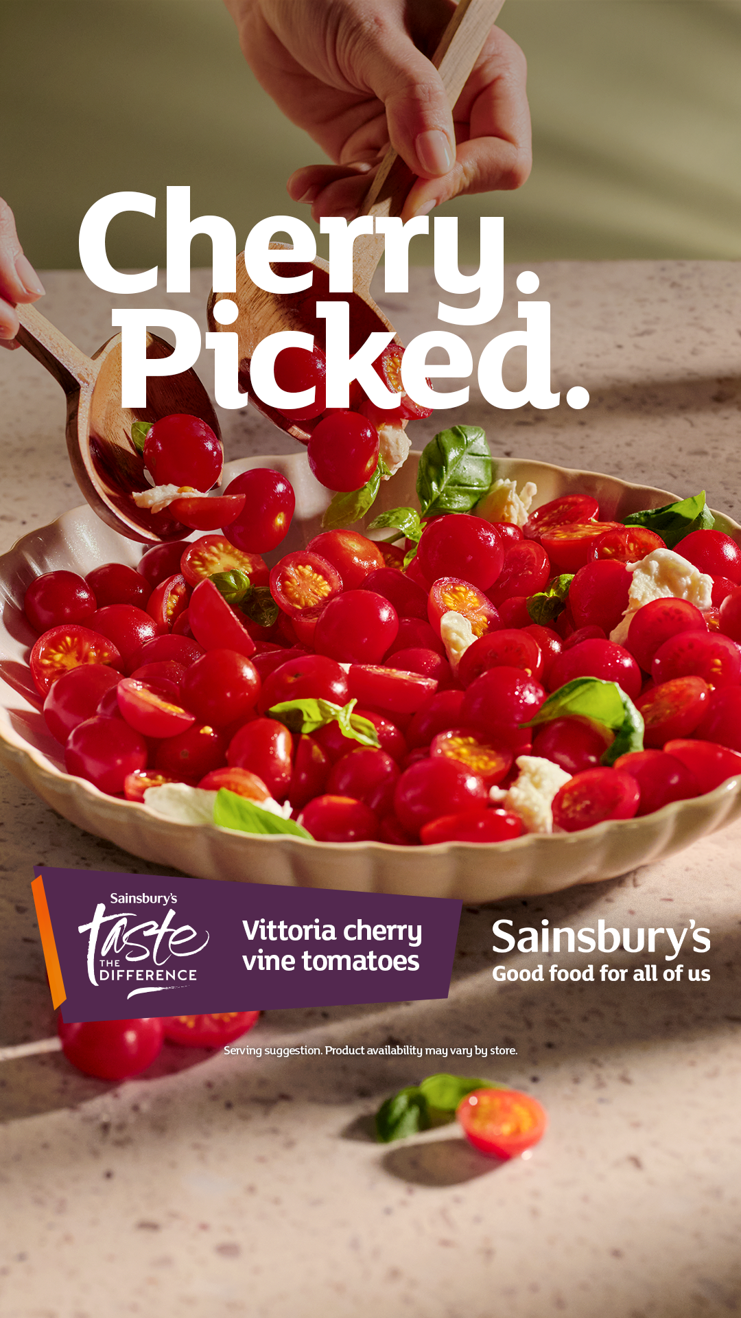 Sainsbury's Facebook ad