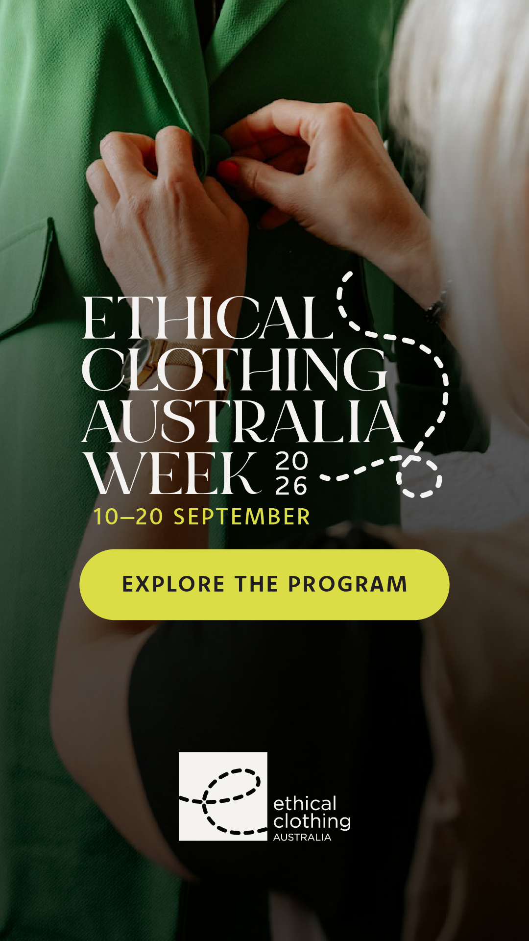 Ethical Clothing Australia Facebook ad