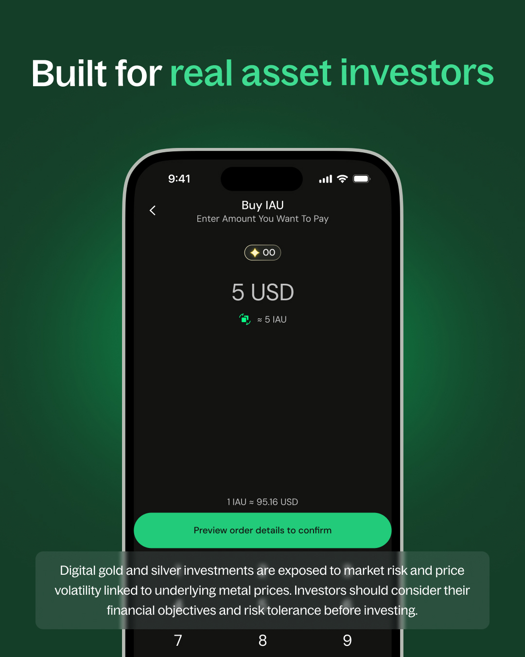 Fasset Facebook ad: Fasset: Invest, Earn and Spend