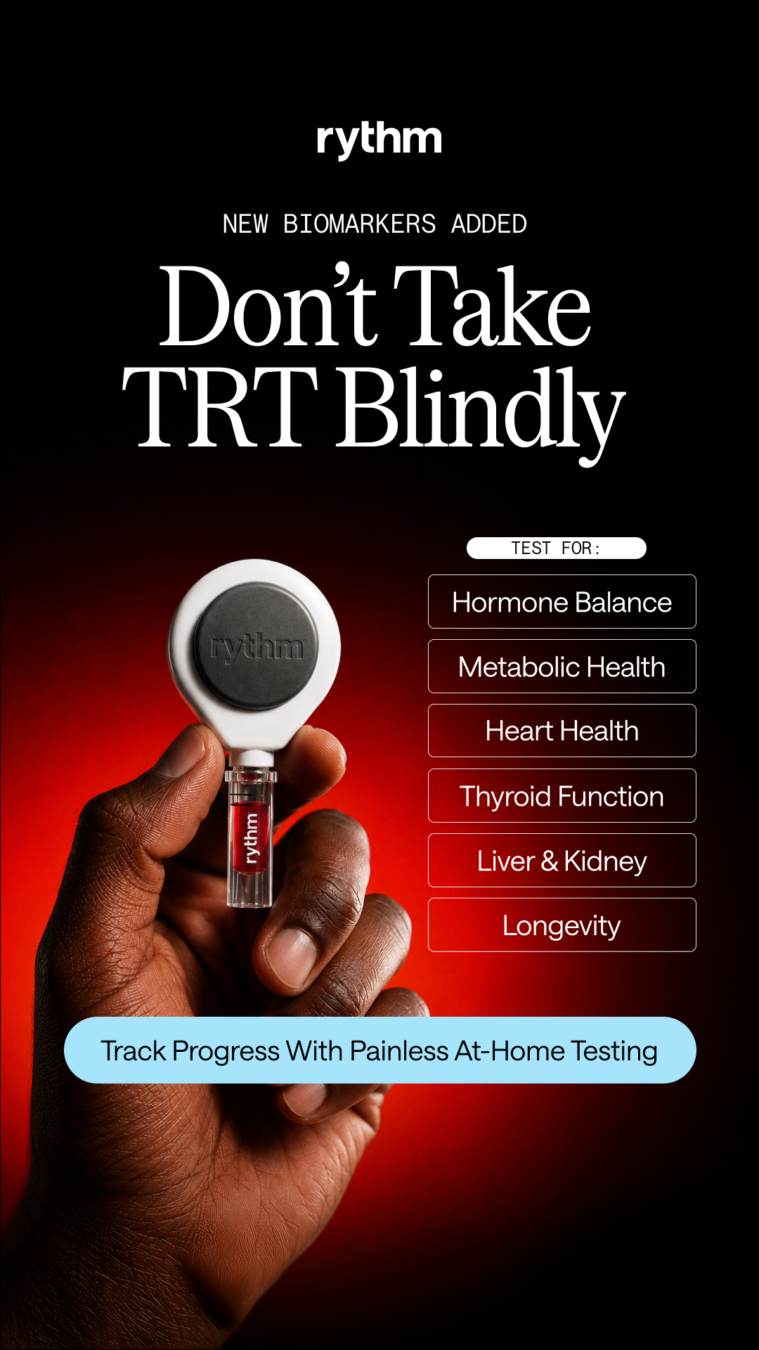 Rythm Health Facebook ad