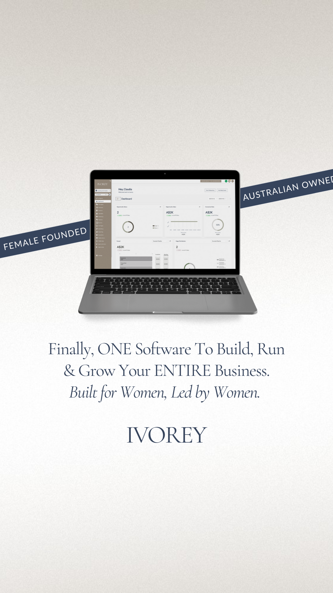 Ivorey Facebook ad