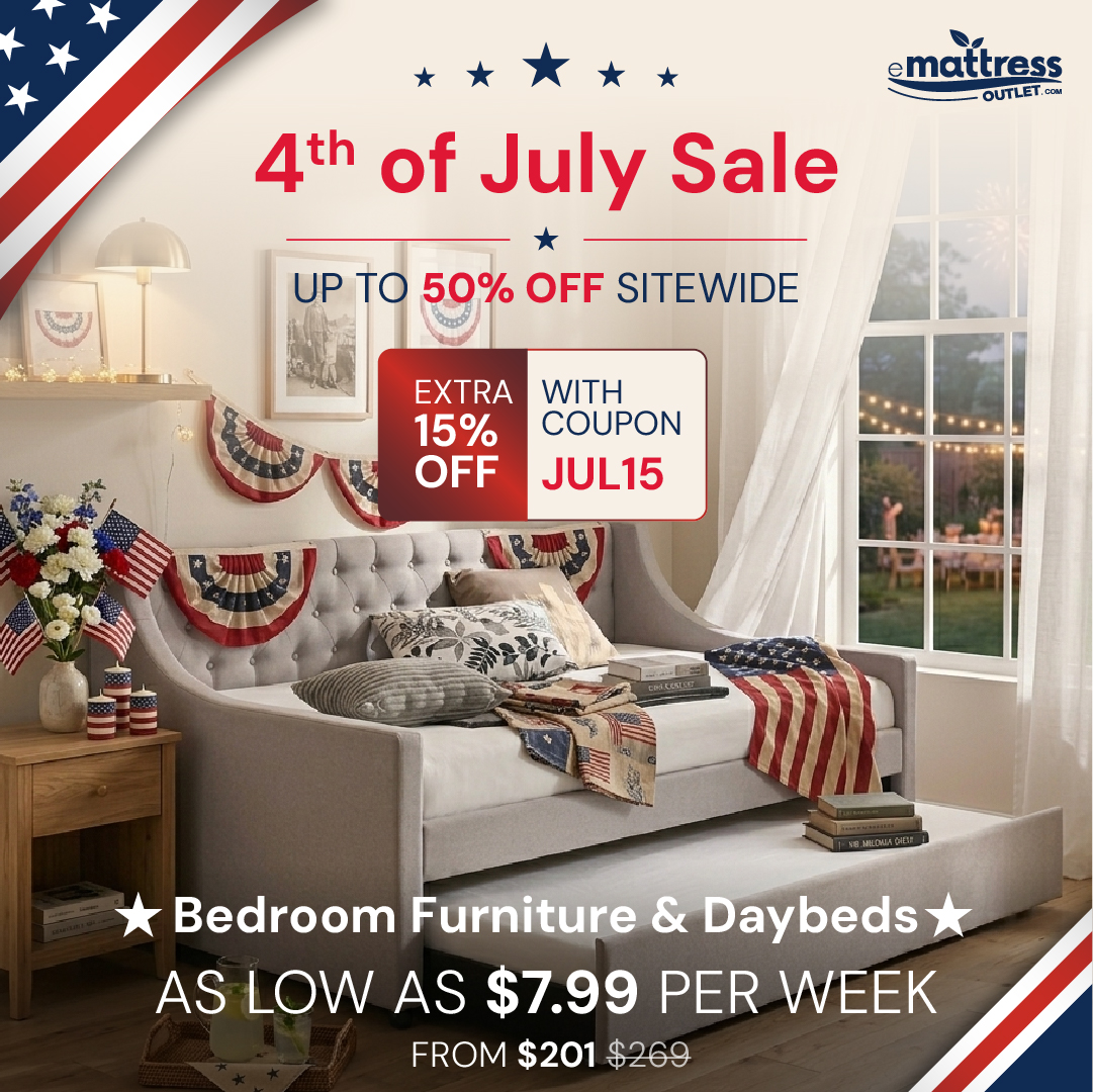 Emattress Outlet Facebook ad