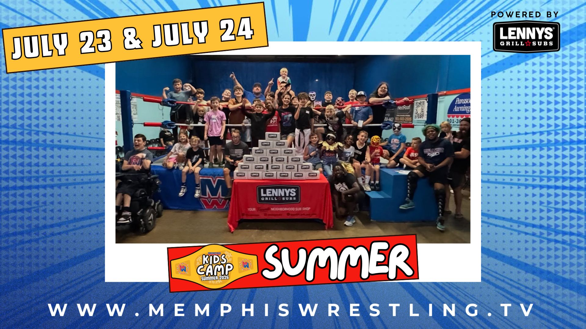 Memphis Wrestling Facebook ad