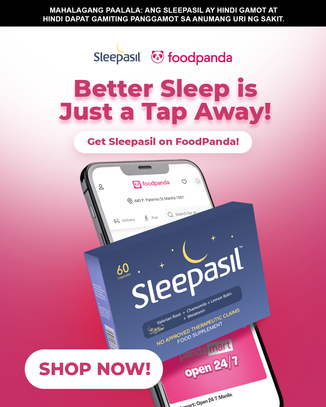 SLEEPASIL Facebook ad