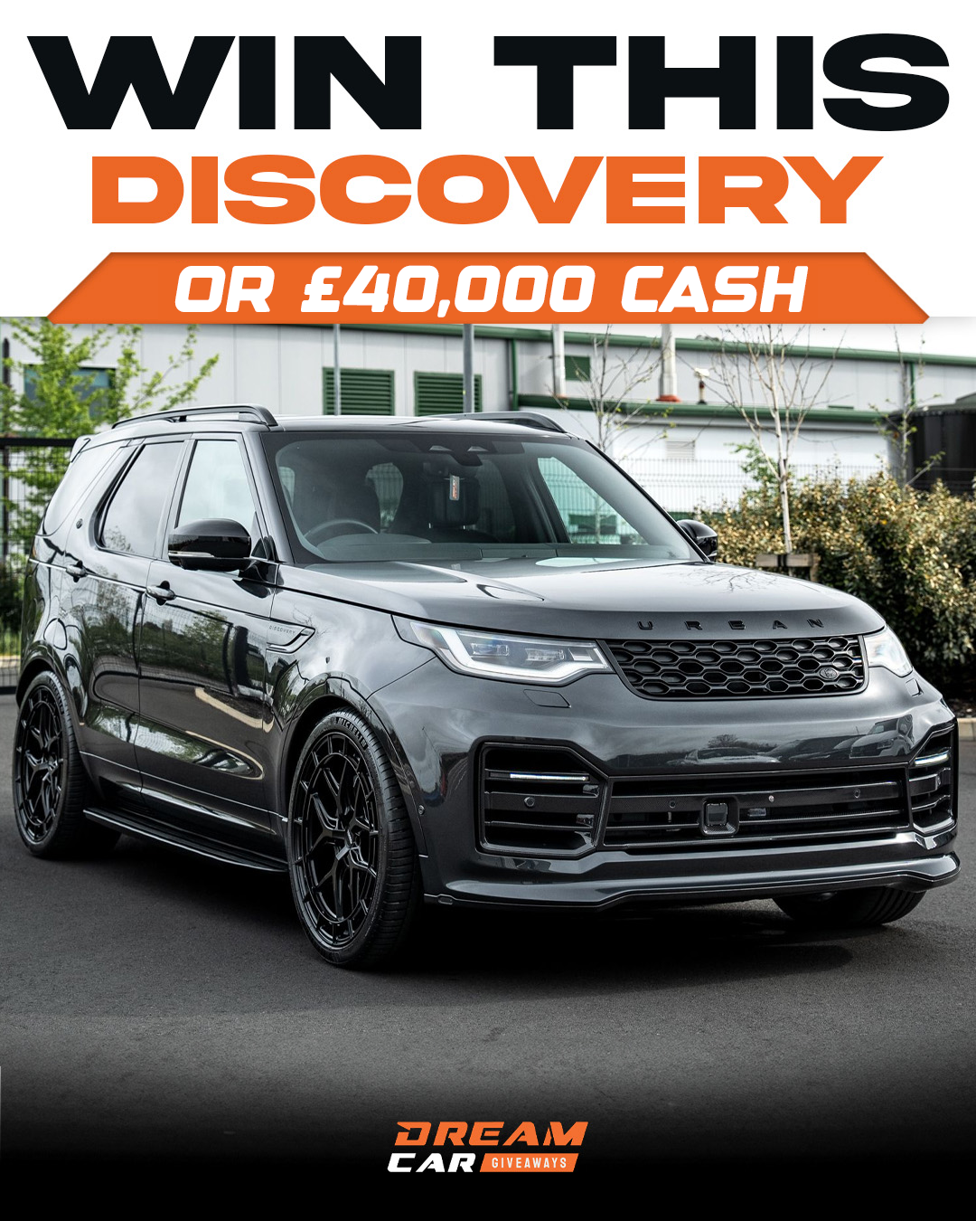 Dream Car Giveaways Facebook ad