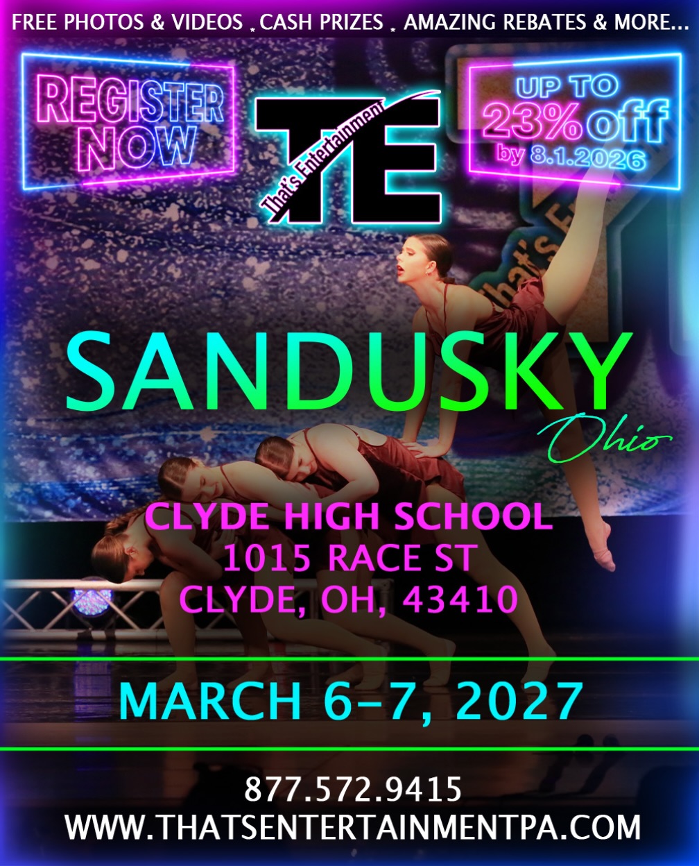 That's Entertainment Performing Arts Competition Facebook ad: Sandusky, OH