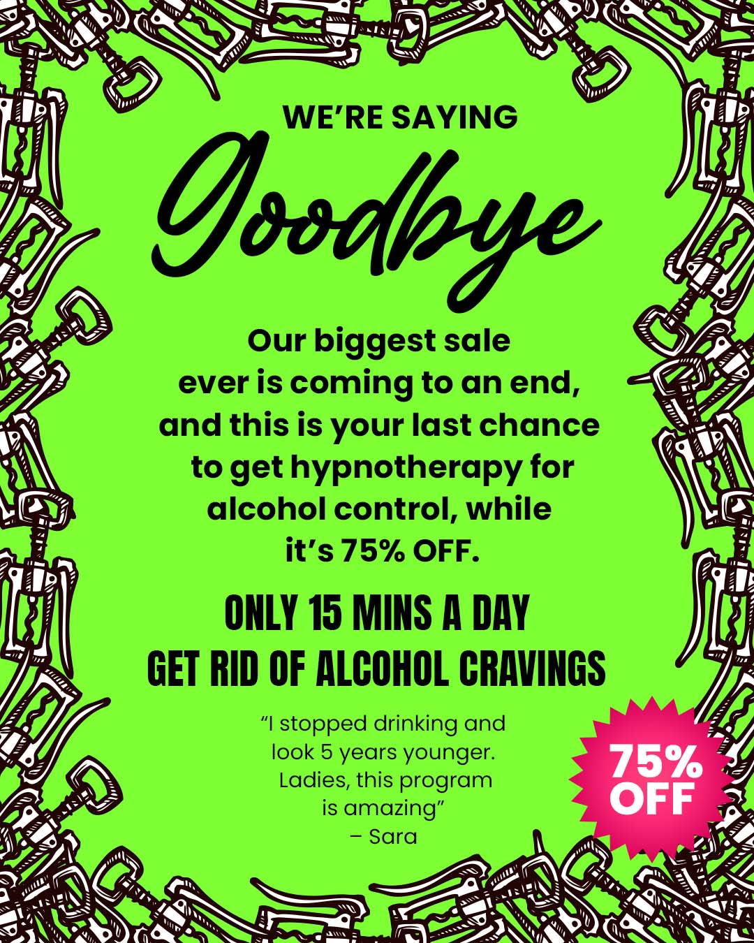 Hypnozio: power of hypnotherapy Facebook ad