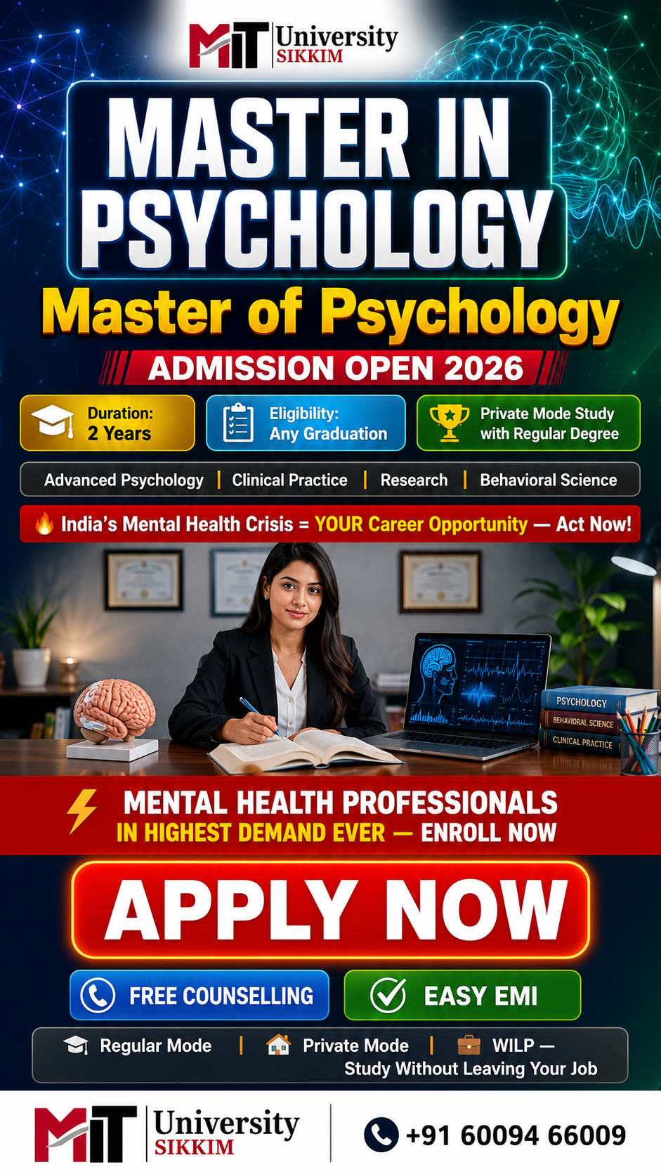 MIT Sikkim Facebook ad