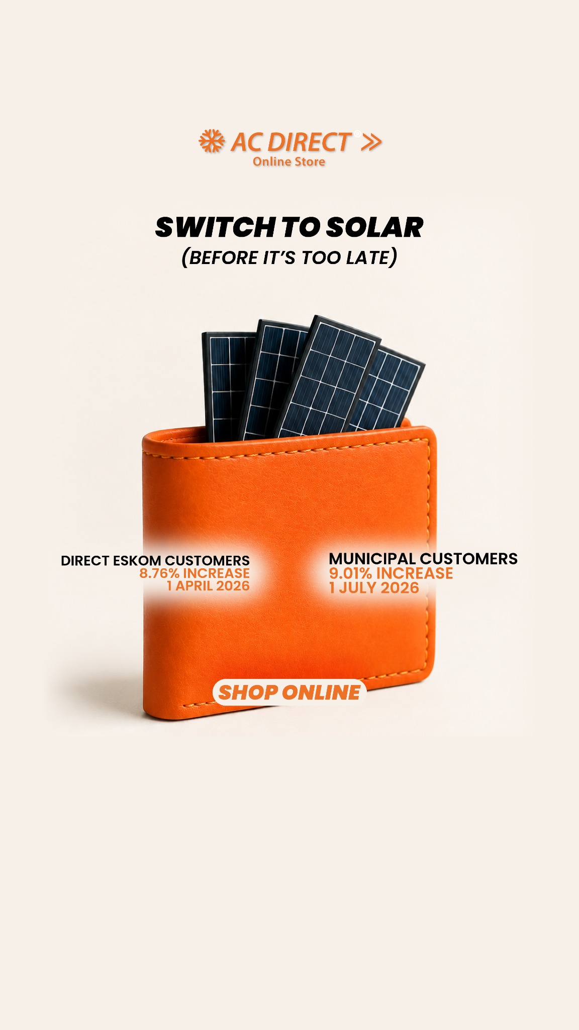 ACDirect Facebook ad