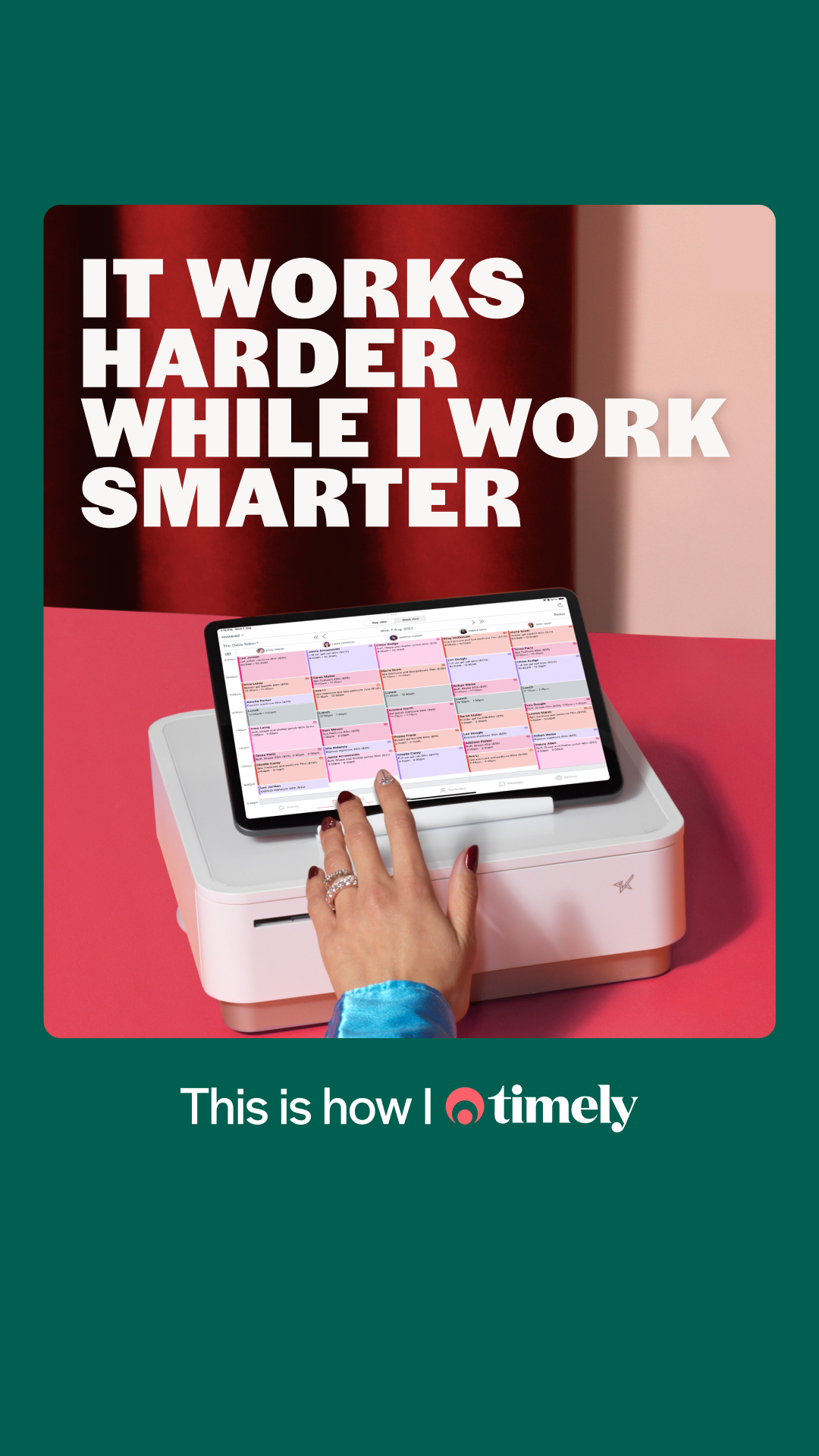 Timely Appointment Software Facebook ad