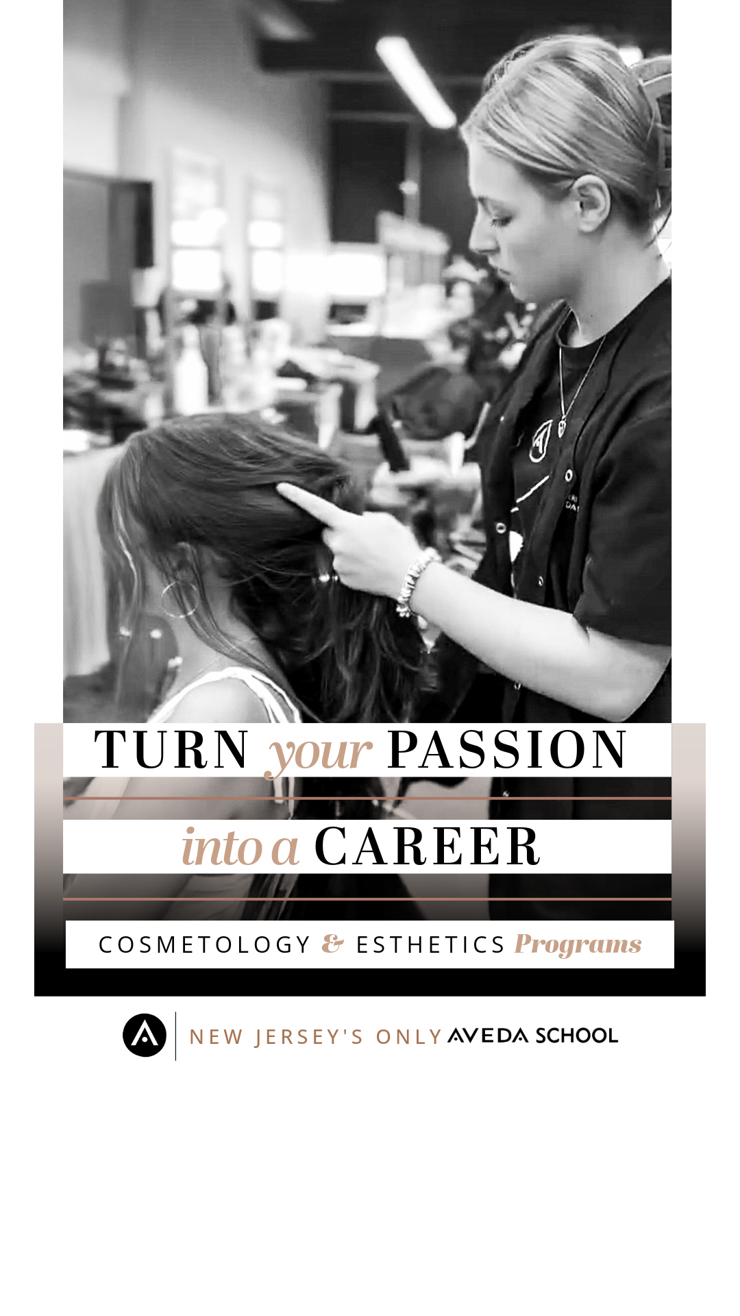 Rizzieri Aveda School Facebook ad