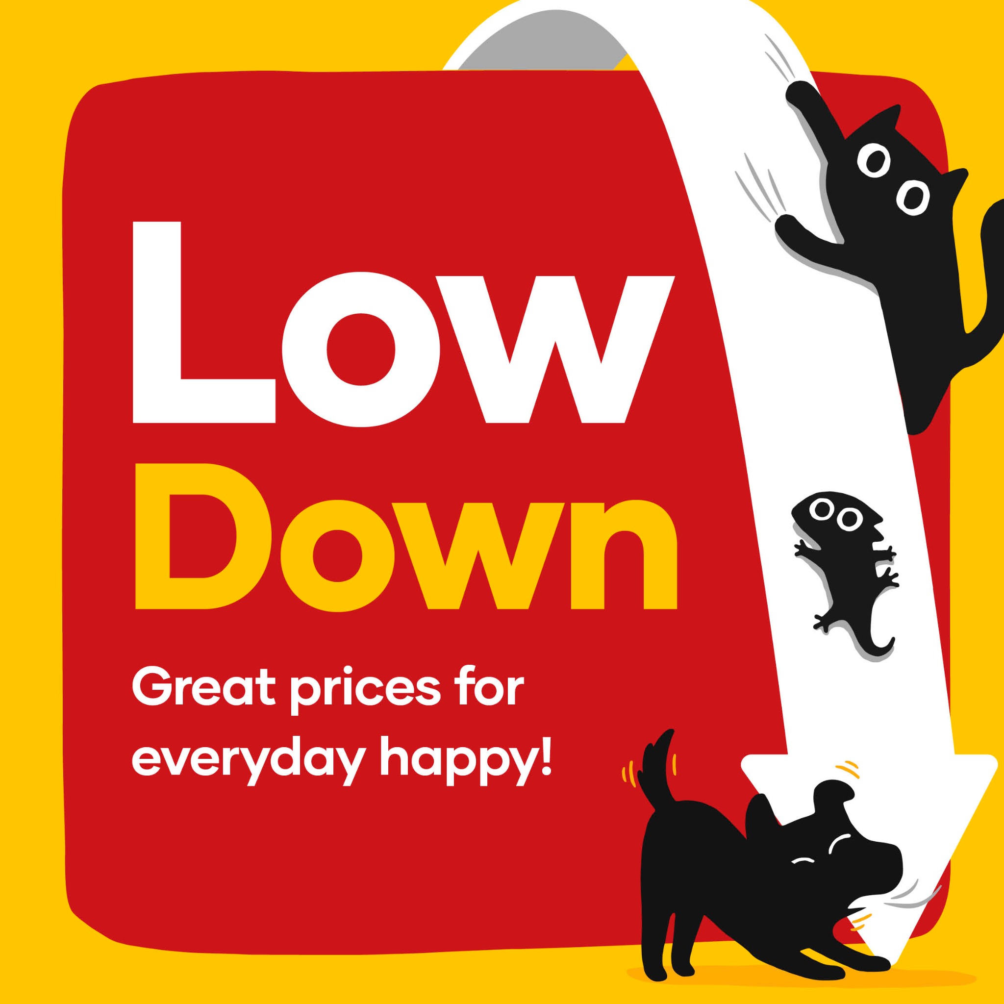 Animates Vetcare NZ Facebook ad: Great prices for everyday happy!