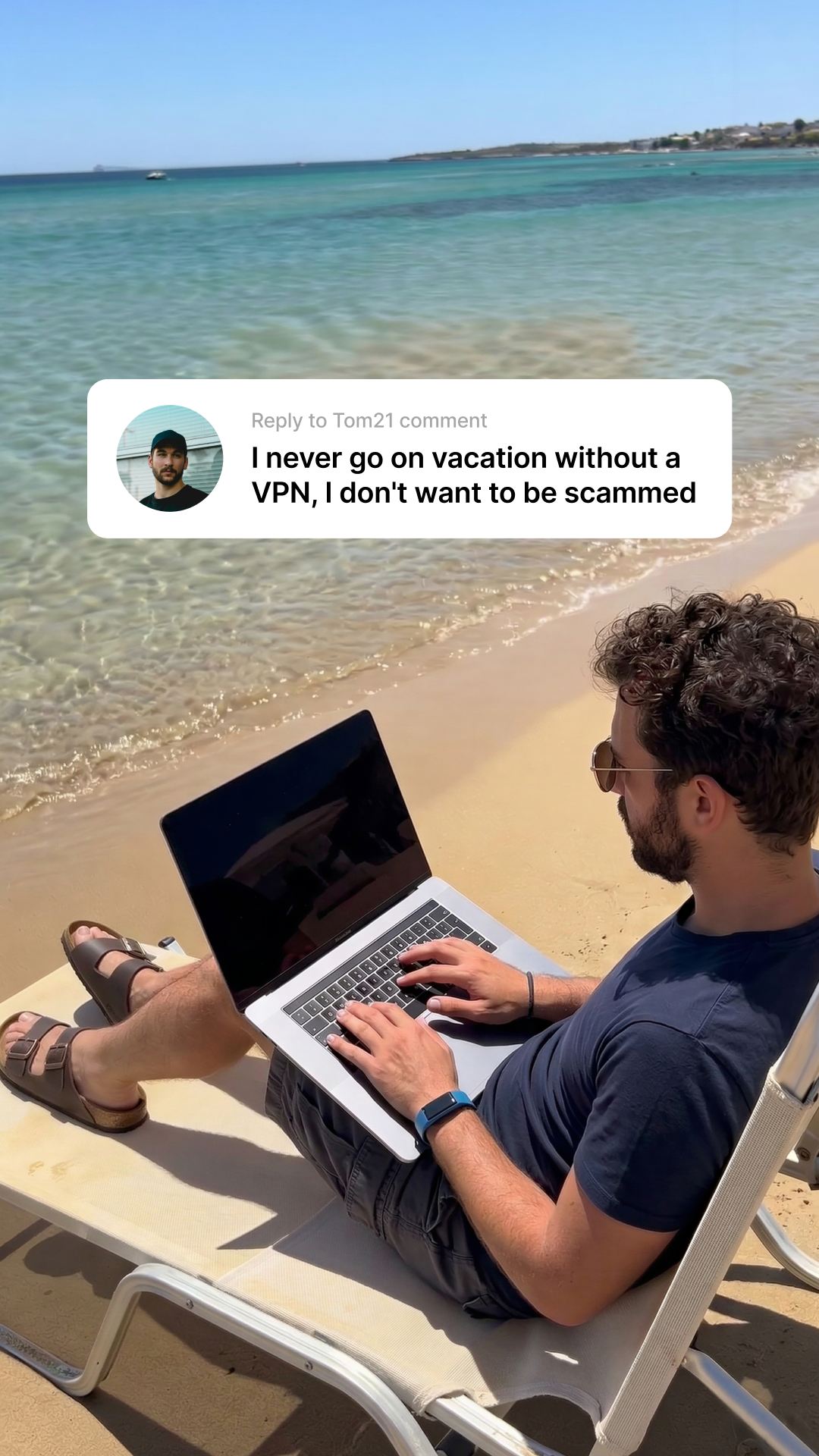 Surfshark Facebook ad
