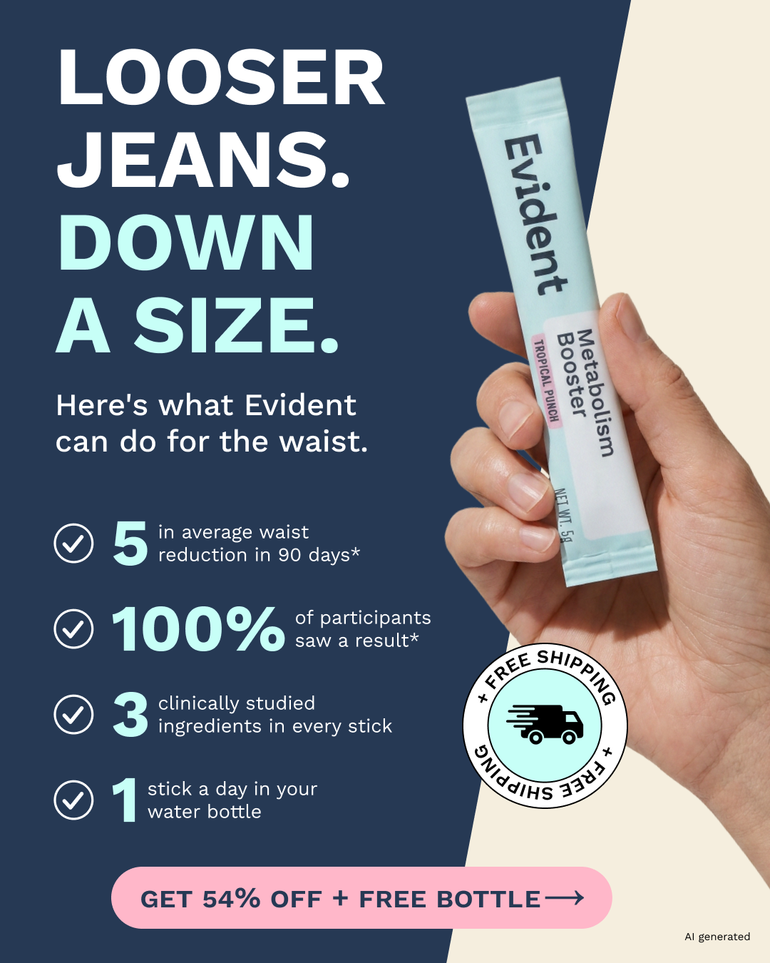 Evident Wellness Facebook ad