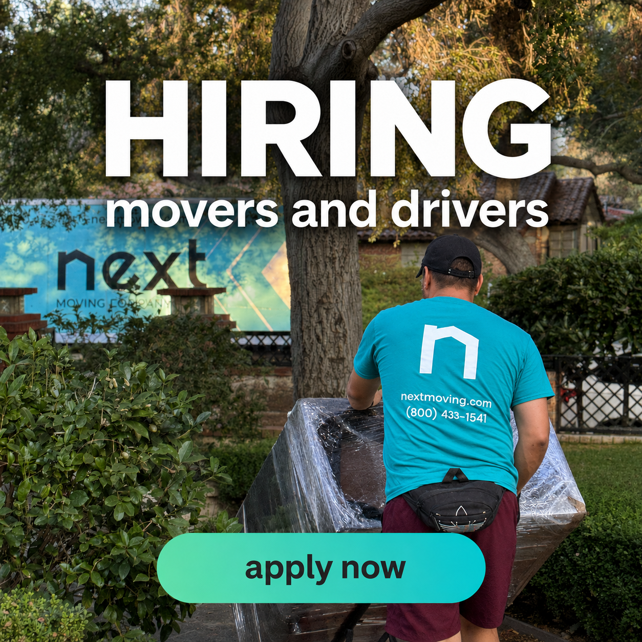 Next Moving Company Facebook ad from Jun 10, 2026