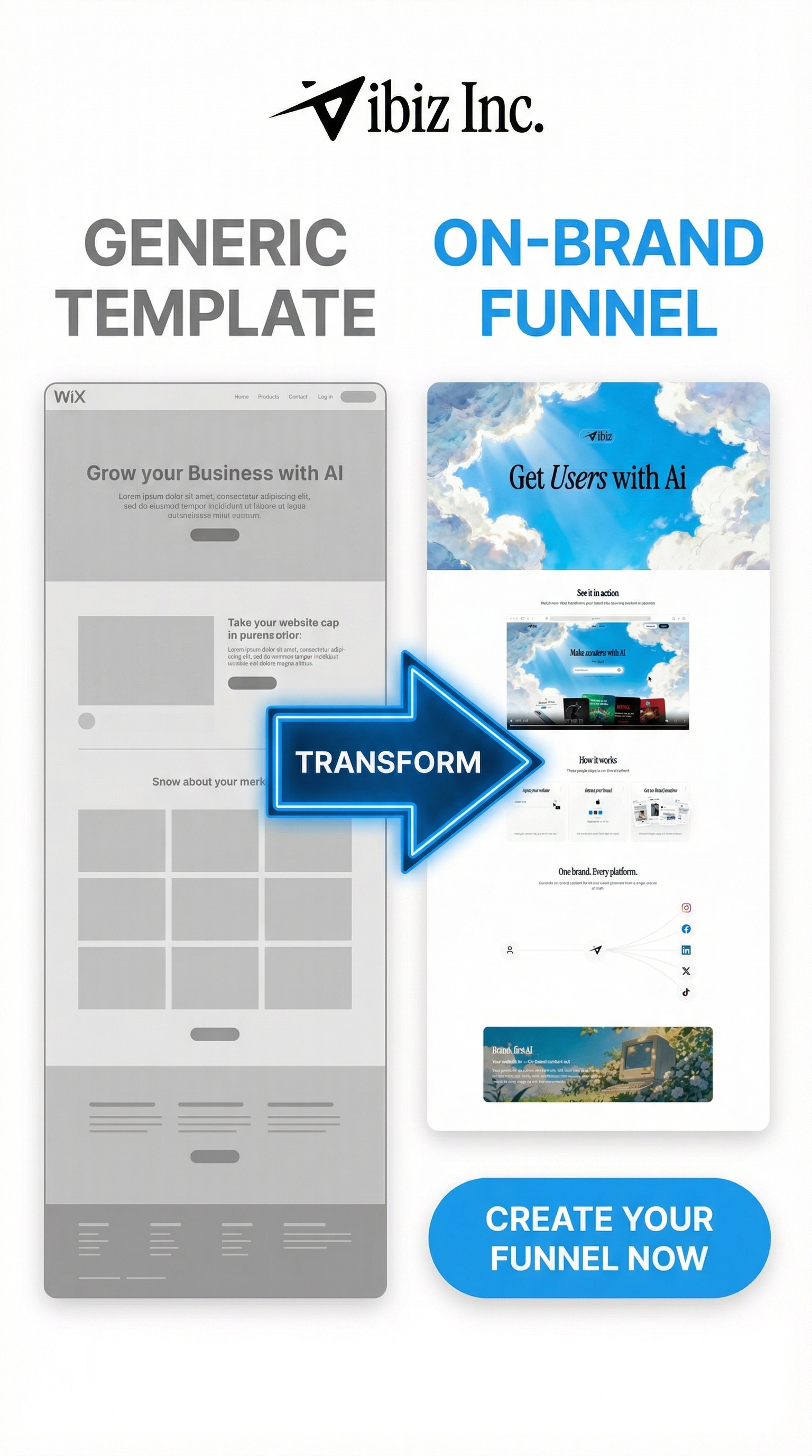 Vibiz Facebook ad