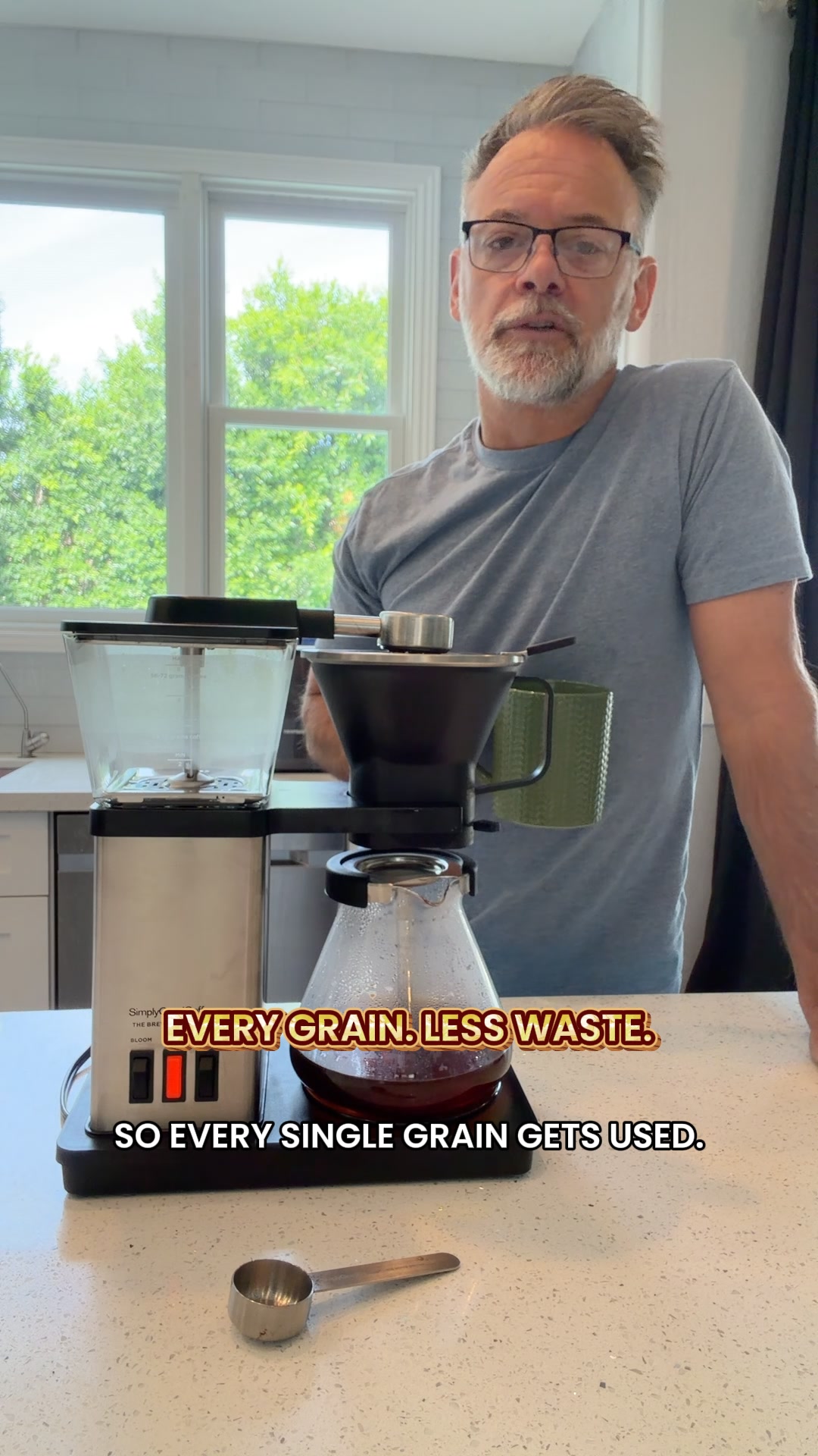 Simply Good Coffee Facebook ad: 100% Plastic-Free Brewing!