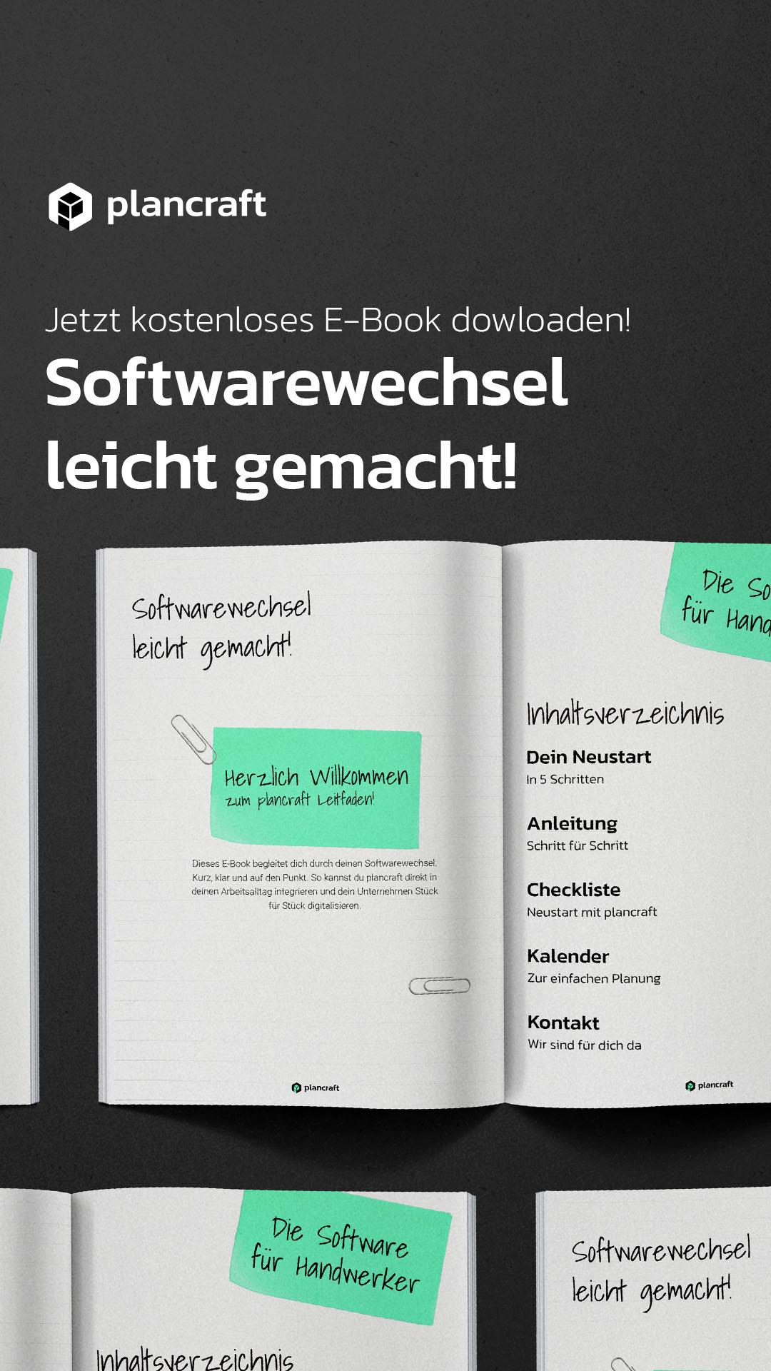 Plancraft - Einfache Handwerkersoftware Facebook ad