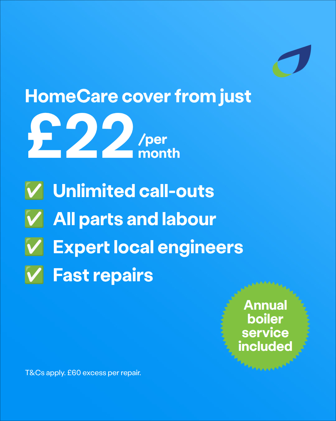 British Gas Facebook ad