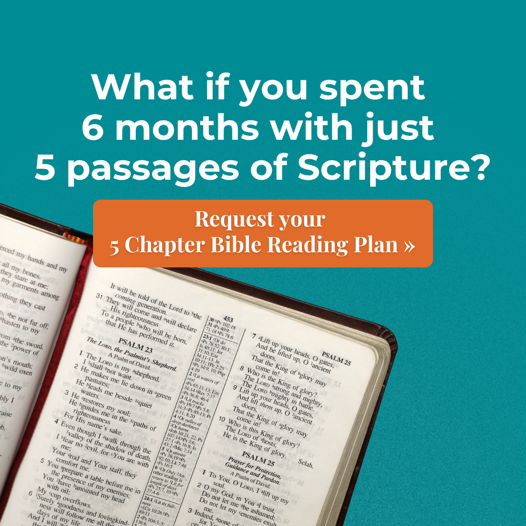 The Navigators Facebook ad: Request your 5 Chapter Bible Reading Plan »