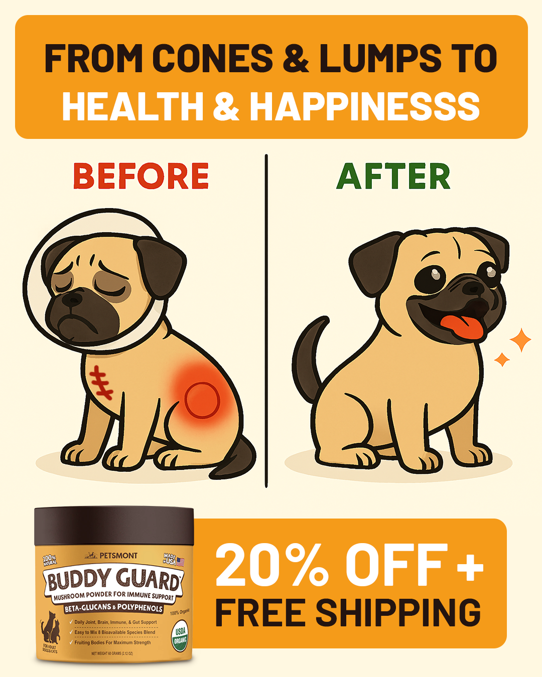 Petsmont Facebook ad