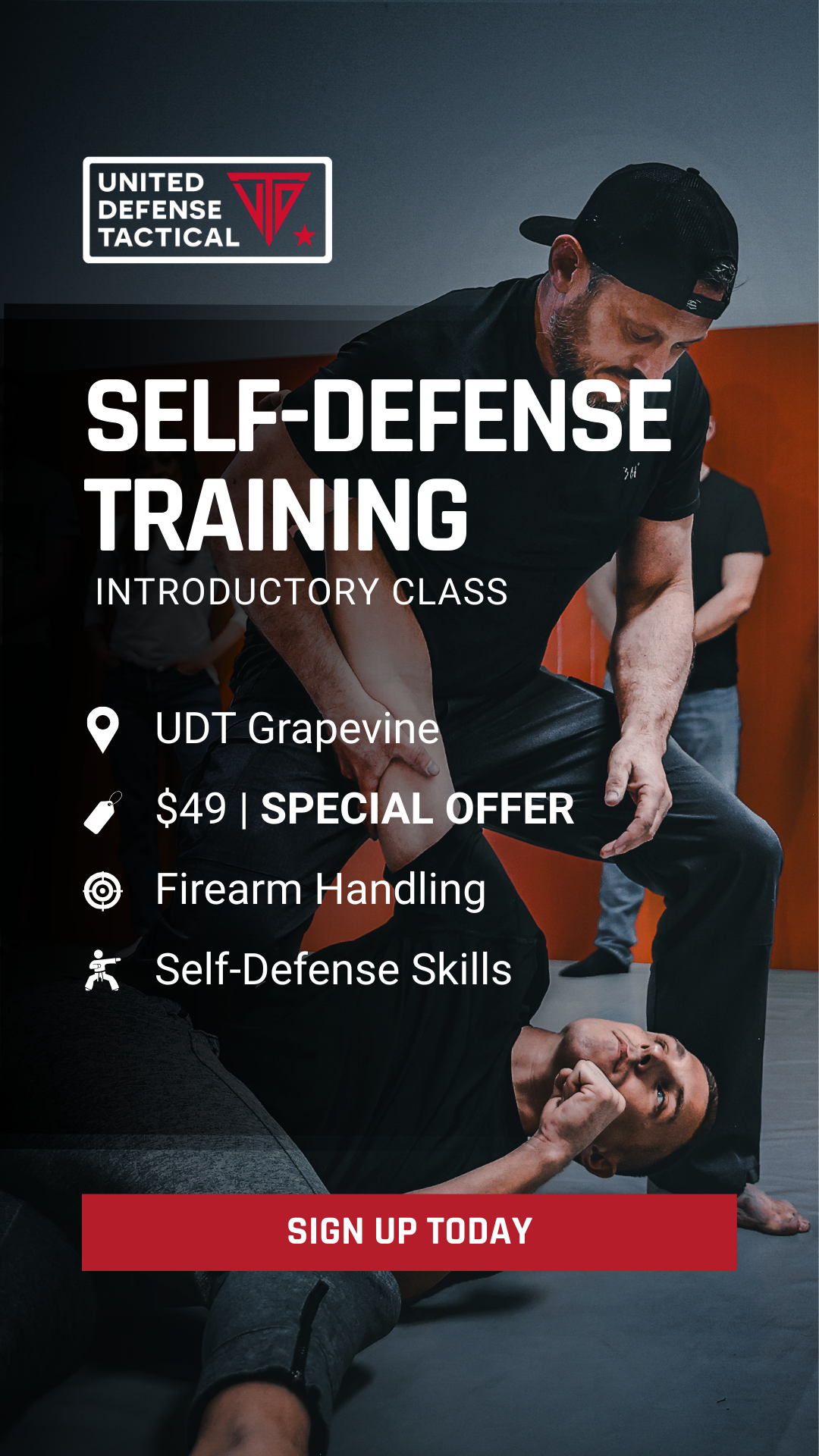UDT Grapevine Facebook ad
