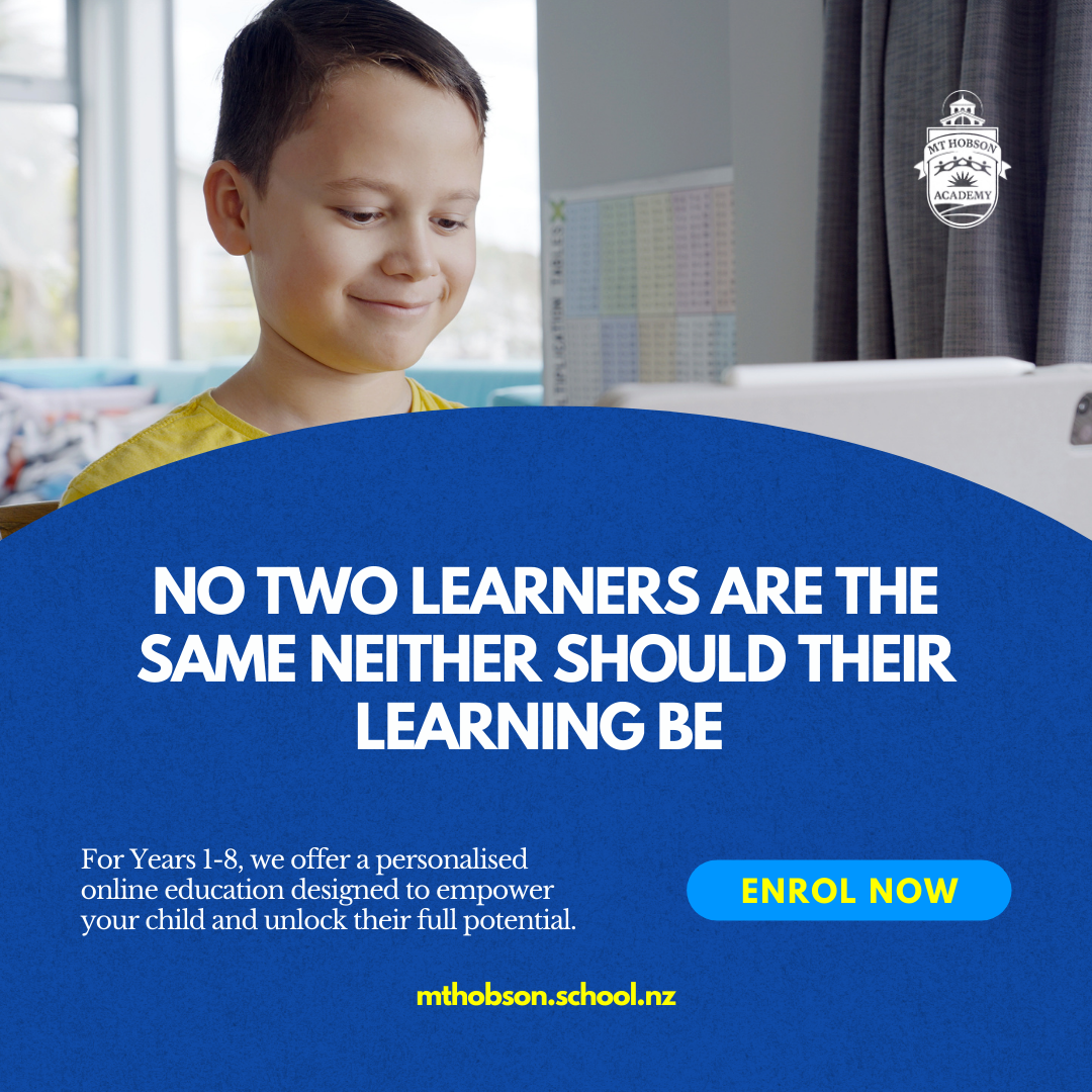 Mt Hobson Academy Online School Facebook ad from Jan 20, 2026