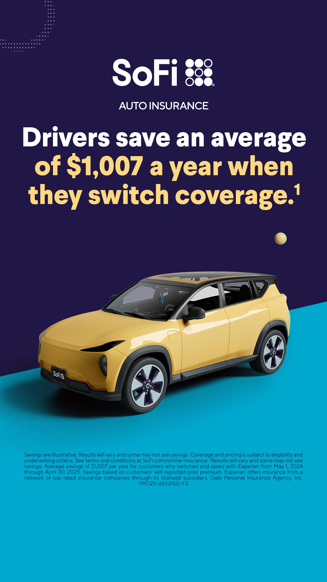 SoFi Facebook ad