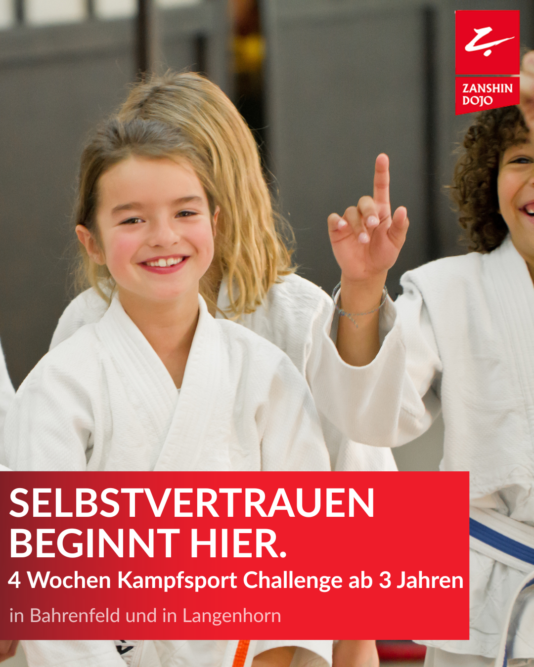 Sportschule Zanshin Dojo Facebook ad