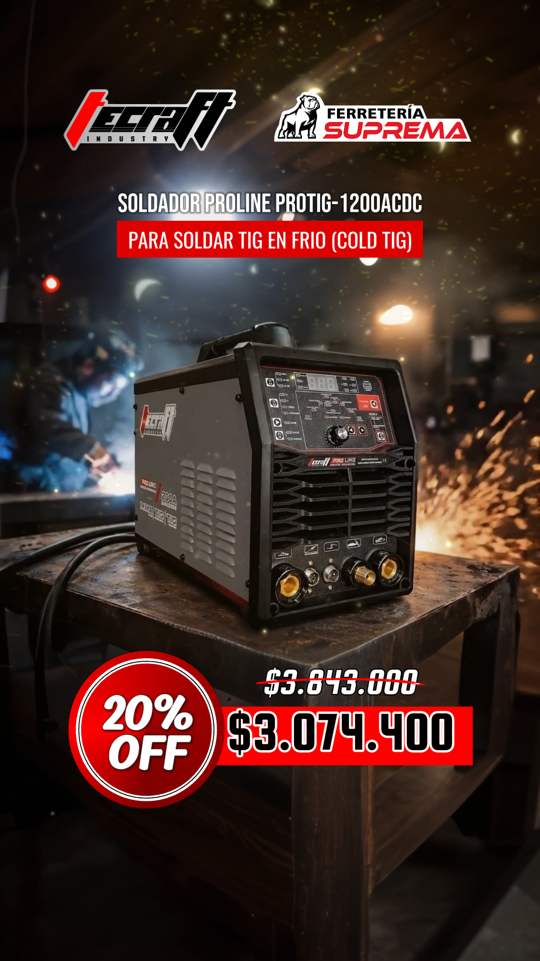 Equipos de Soldadura Herramientas Electricas y Manuales Facebook ad from Jun 8, 2026