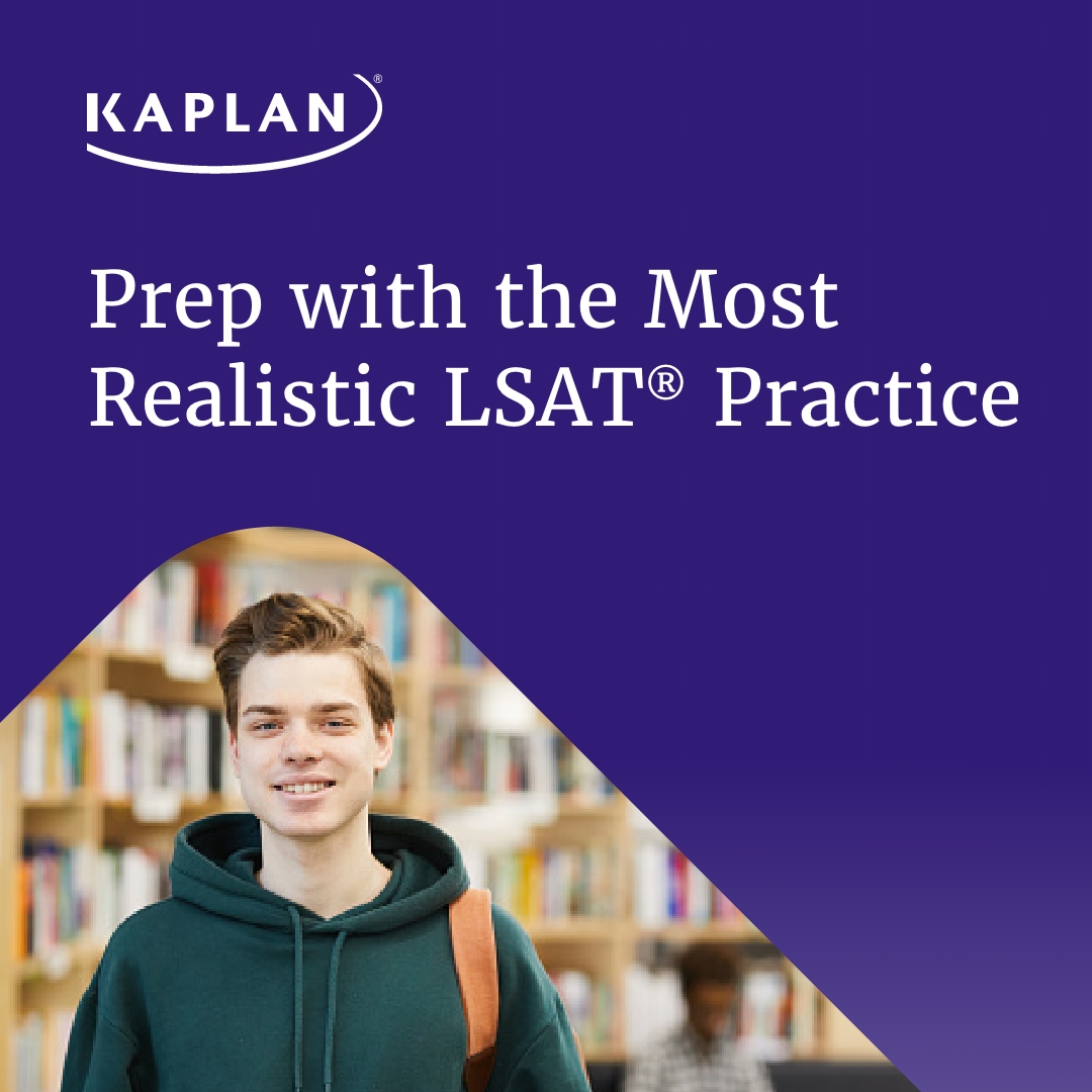 Kaplan Legal Facebook ad: As Close as It Gets to LSAT Exam Day