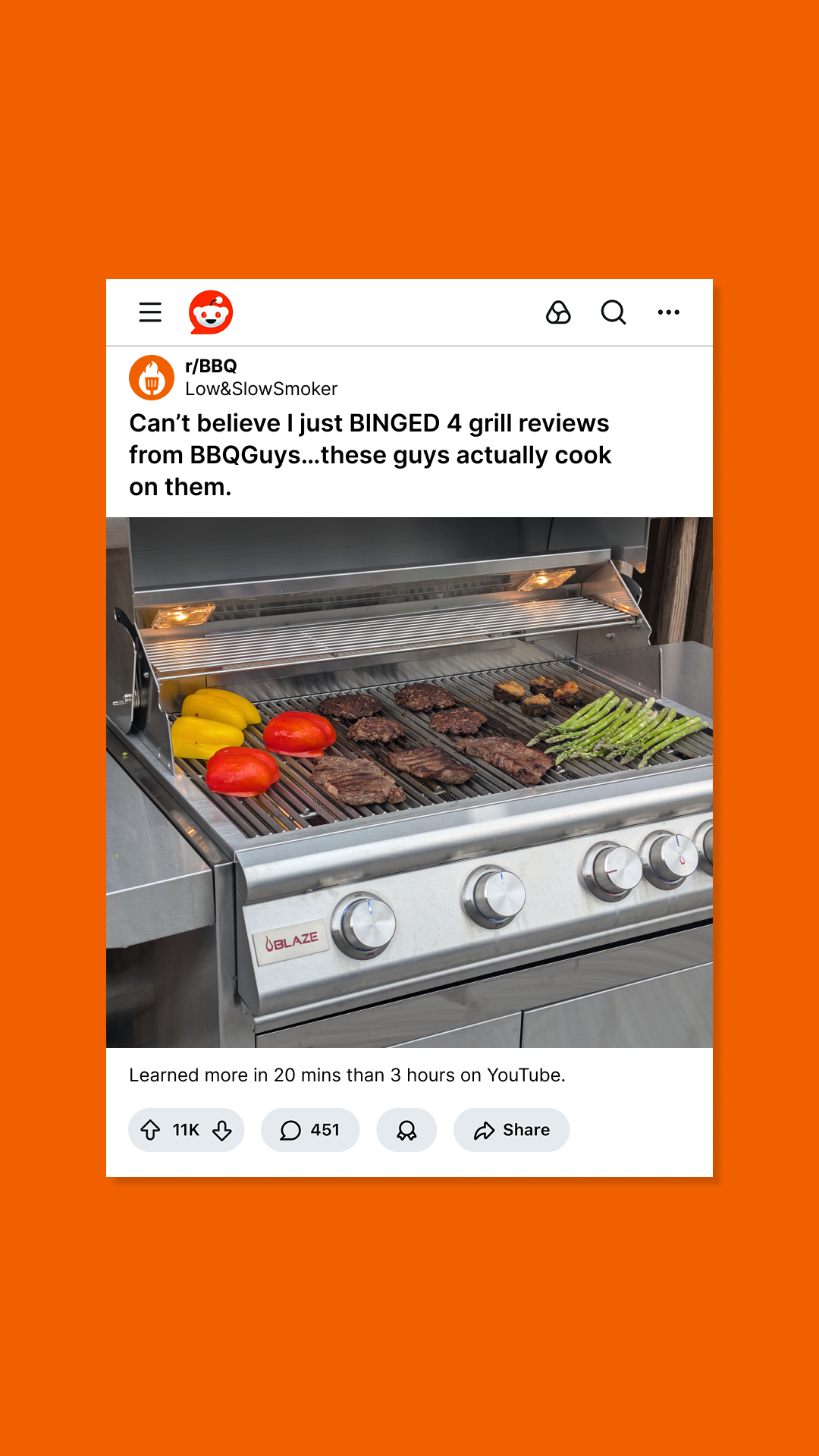 BBQGuys Facebook ad