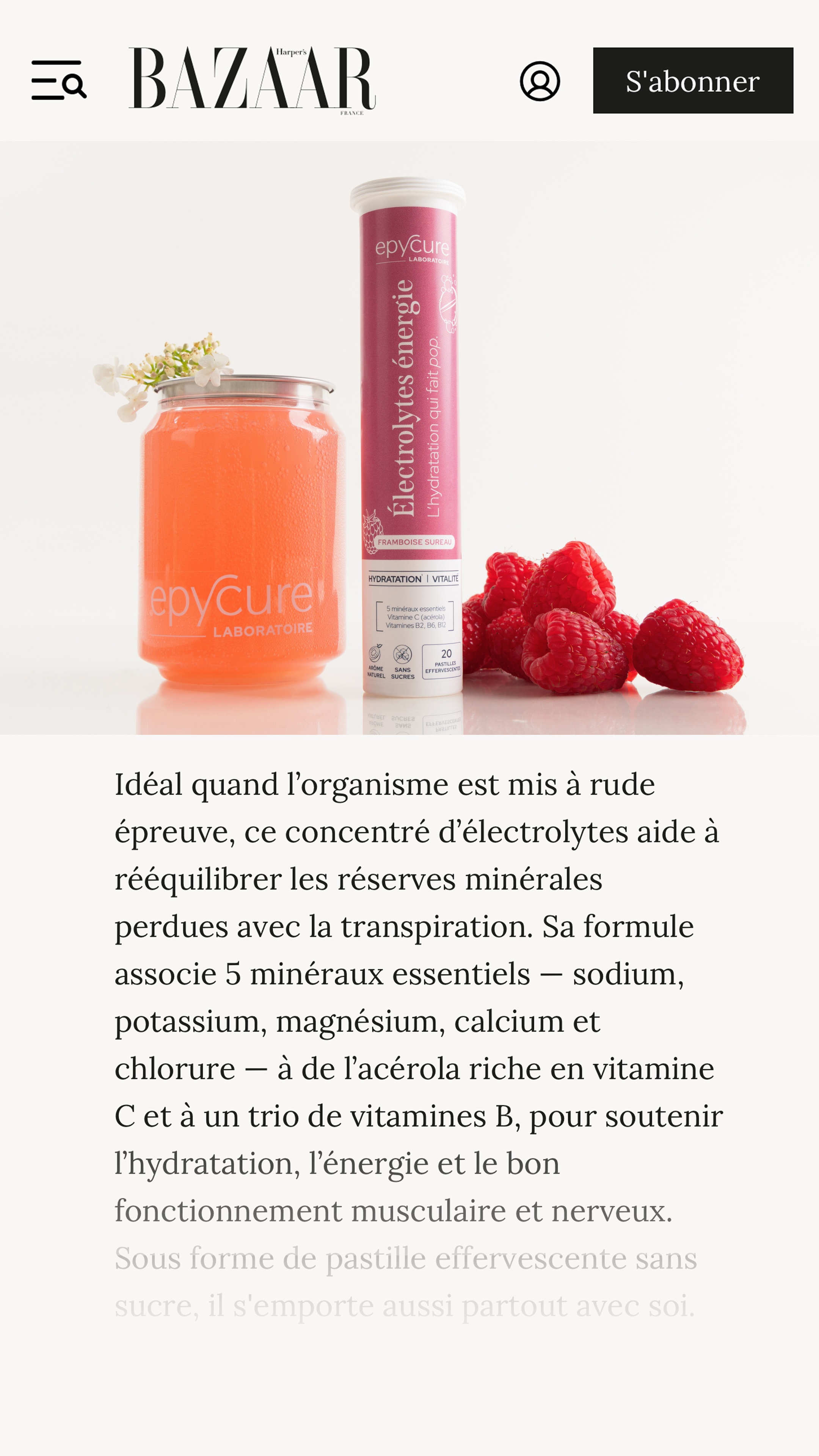 Epycure Facebook ad