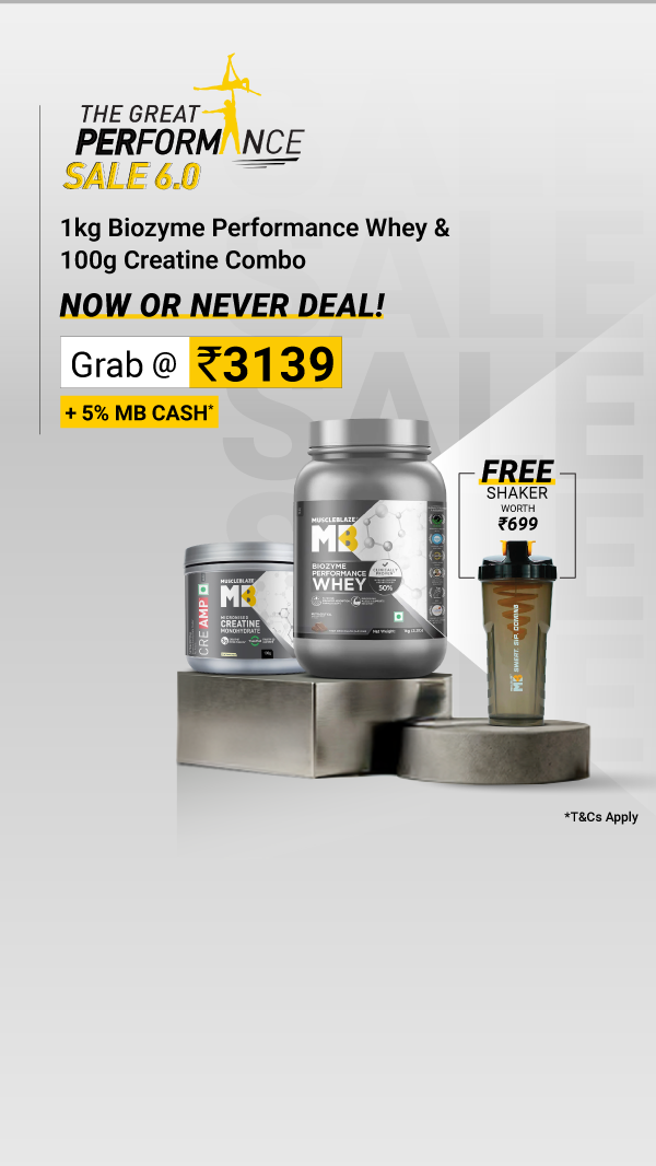MuscleBlaze Facebook ad